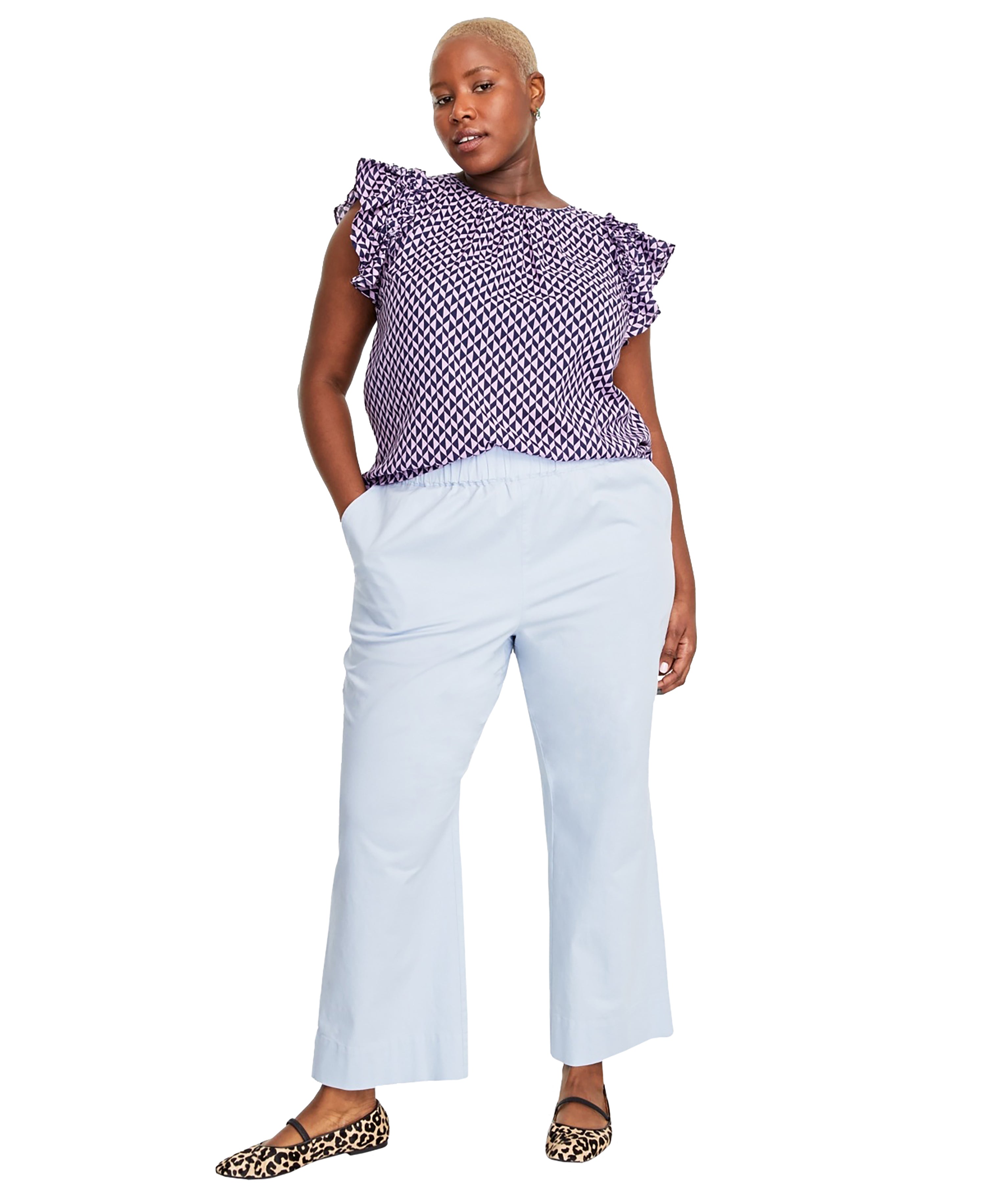 Modern Plus Size Pull-On Chino Signature Pants