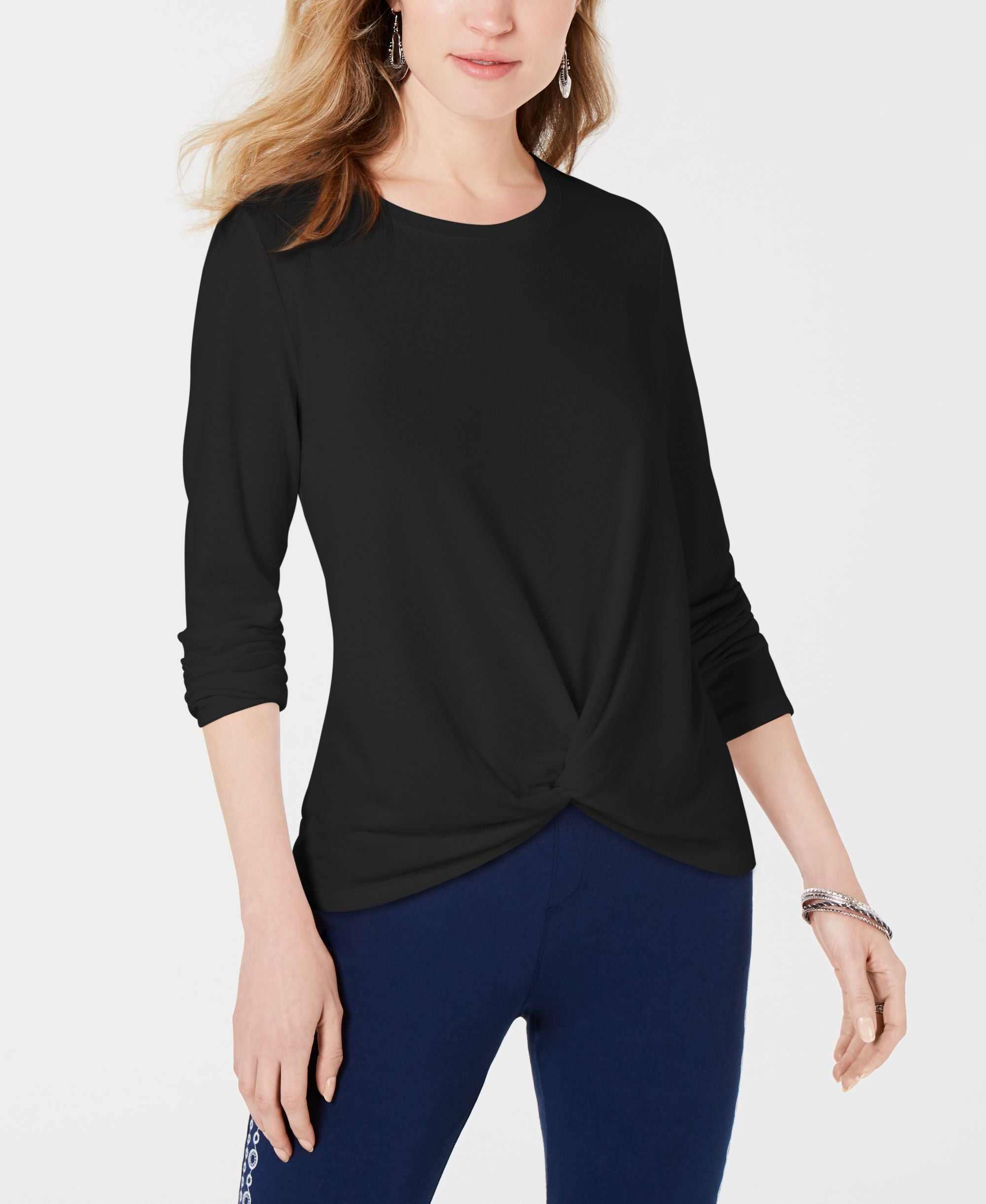 Twist-Front Premium Top