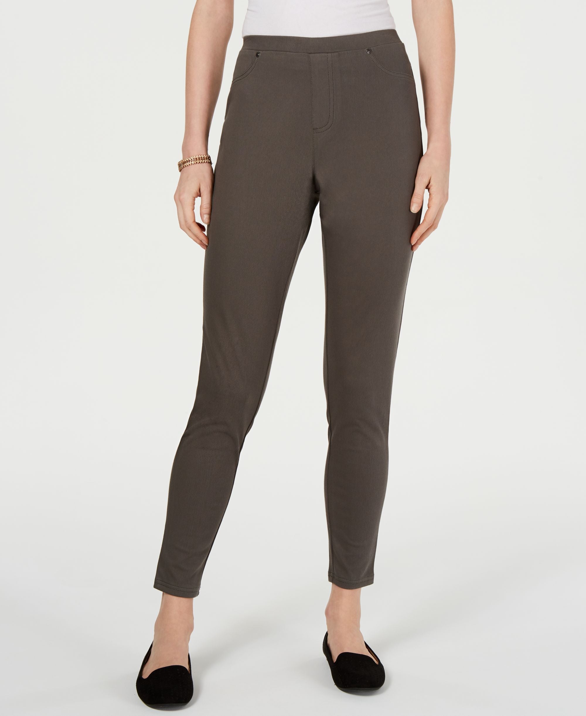 Style & Co Twill Comfort-Waist Leggings