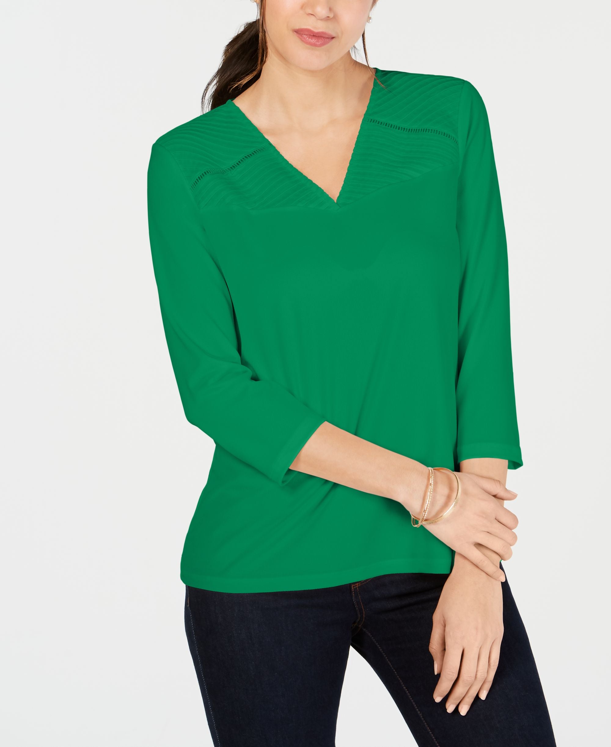 Pintucked Premium Top