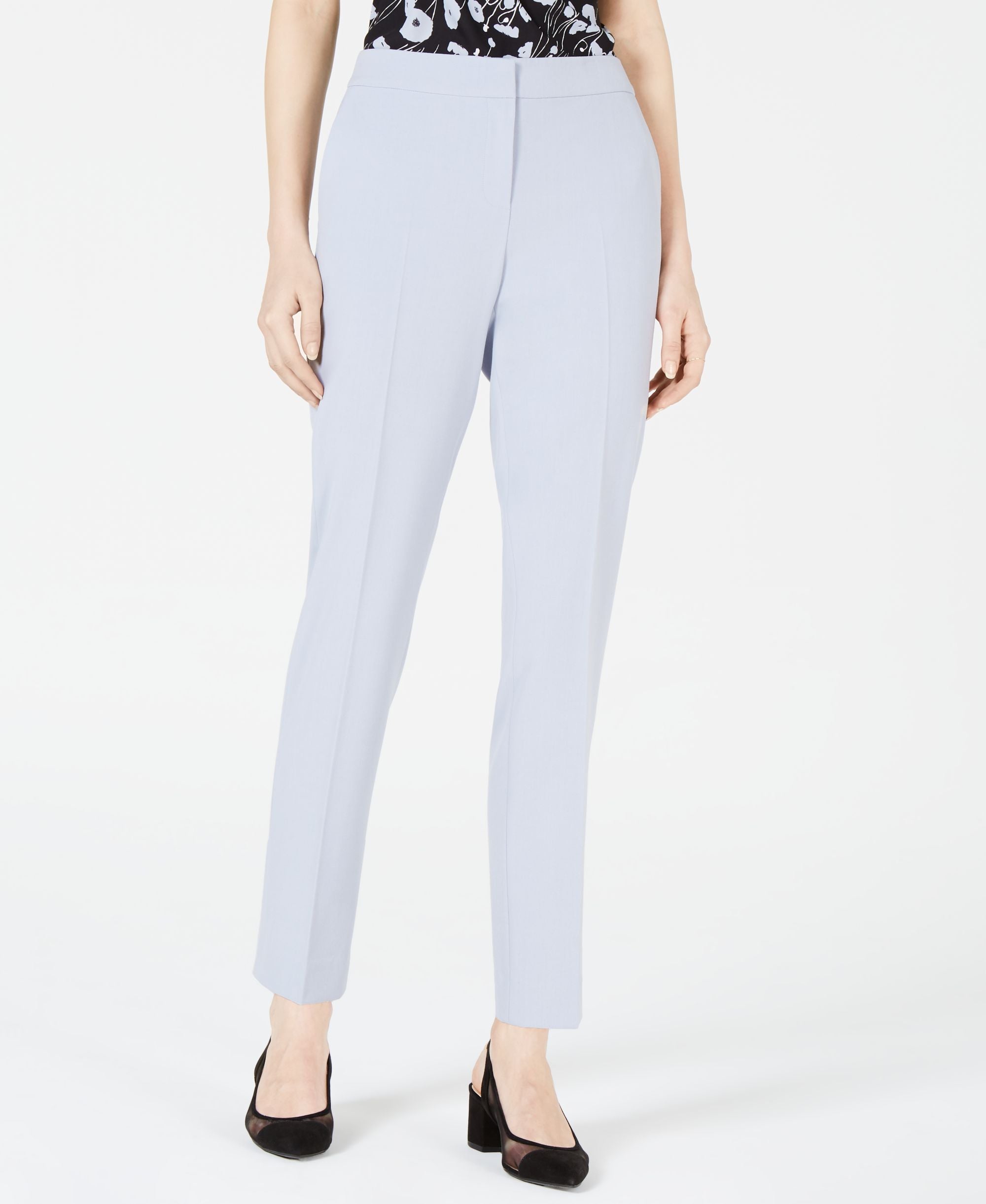 Bar III Bi Stretch Straight-Cut Signature Pants