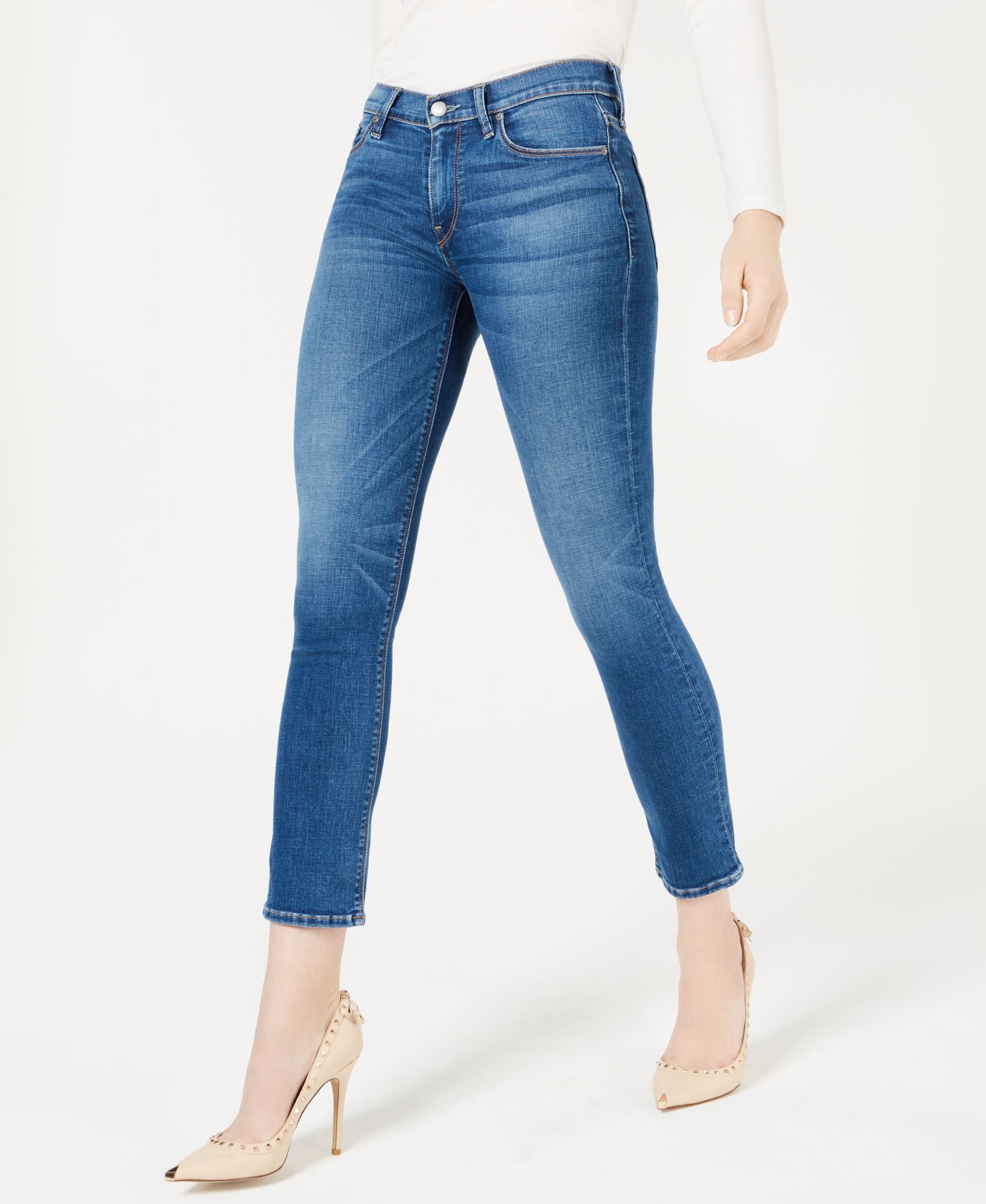 Hudson Premium Jeans Nico Cigarette Skinny-Fit Premium Jeans