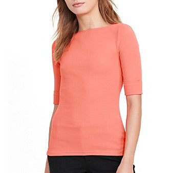 Lauren Ralph Lauren Stretch Bateau Modern Shirt