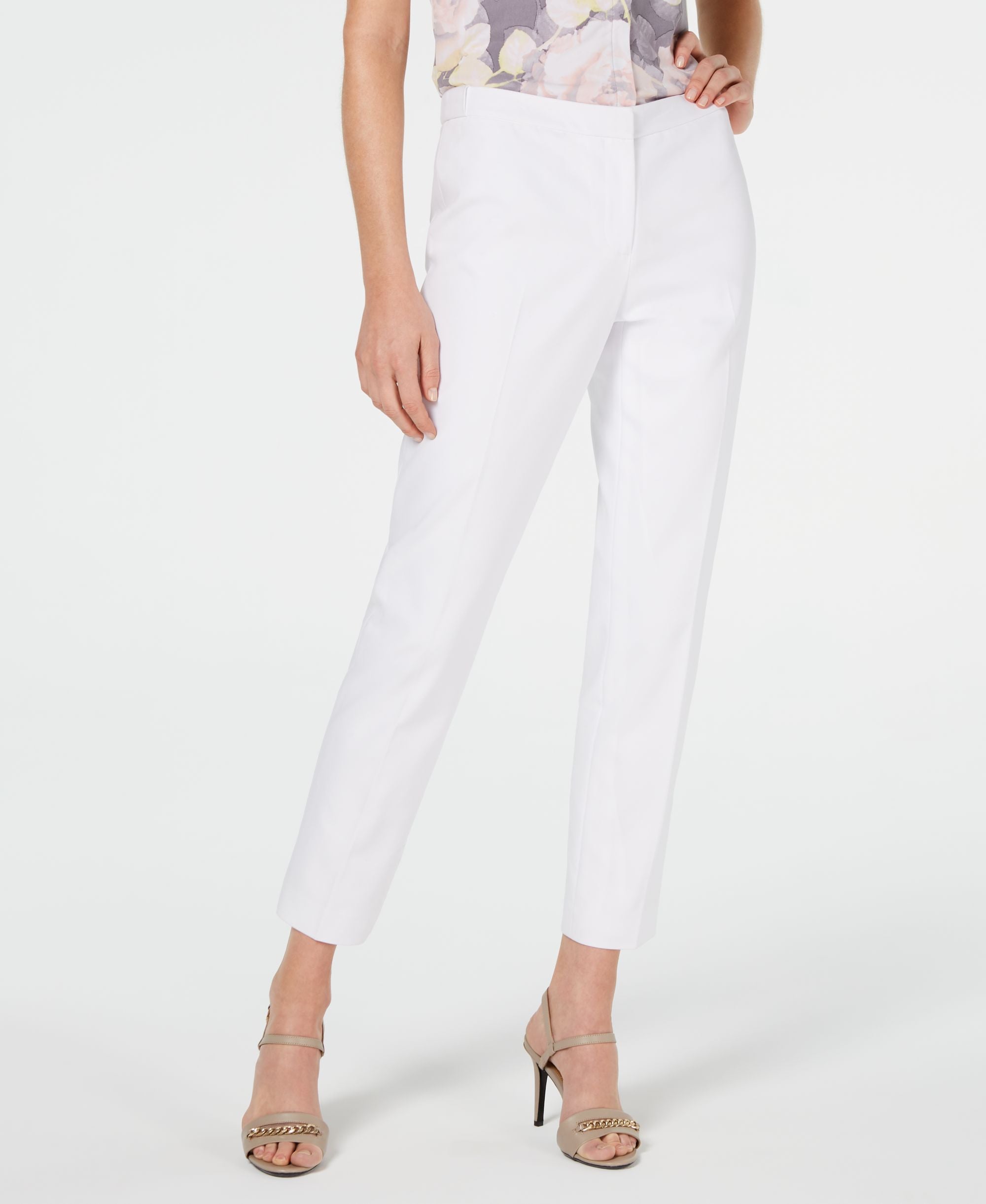 Calvin Klein Slim-Cut Signature Pants
