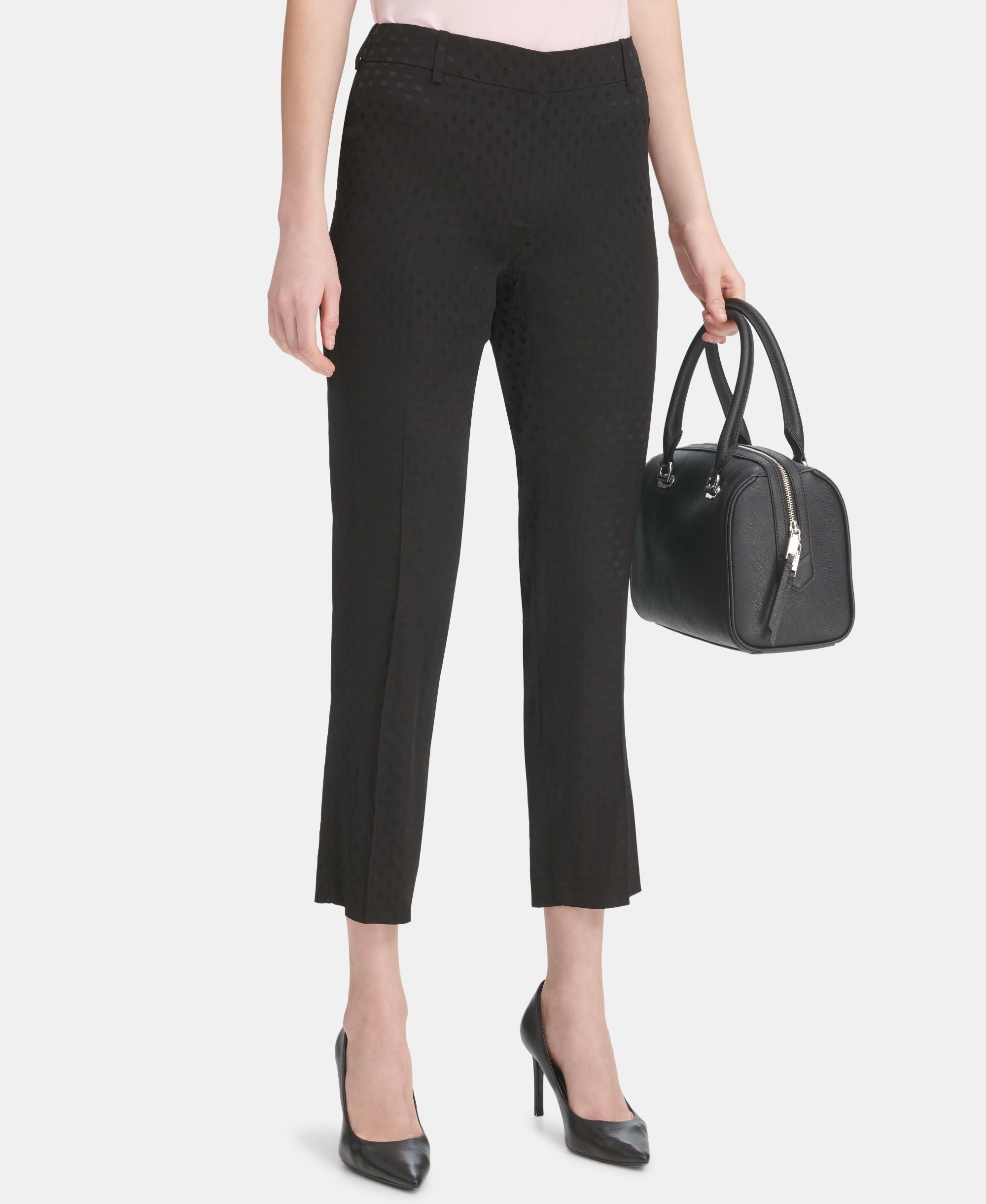 Calvin Klein Dot Embossed Ankle Signature Pants