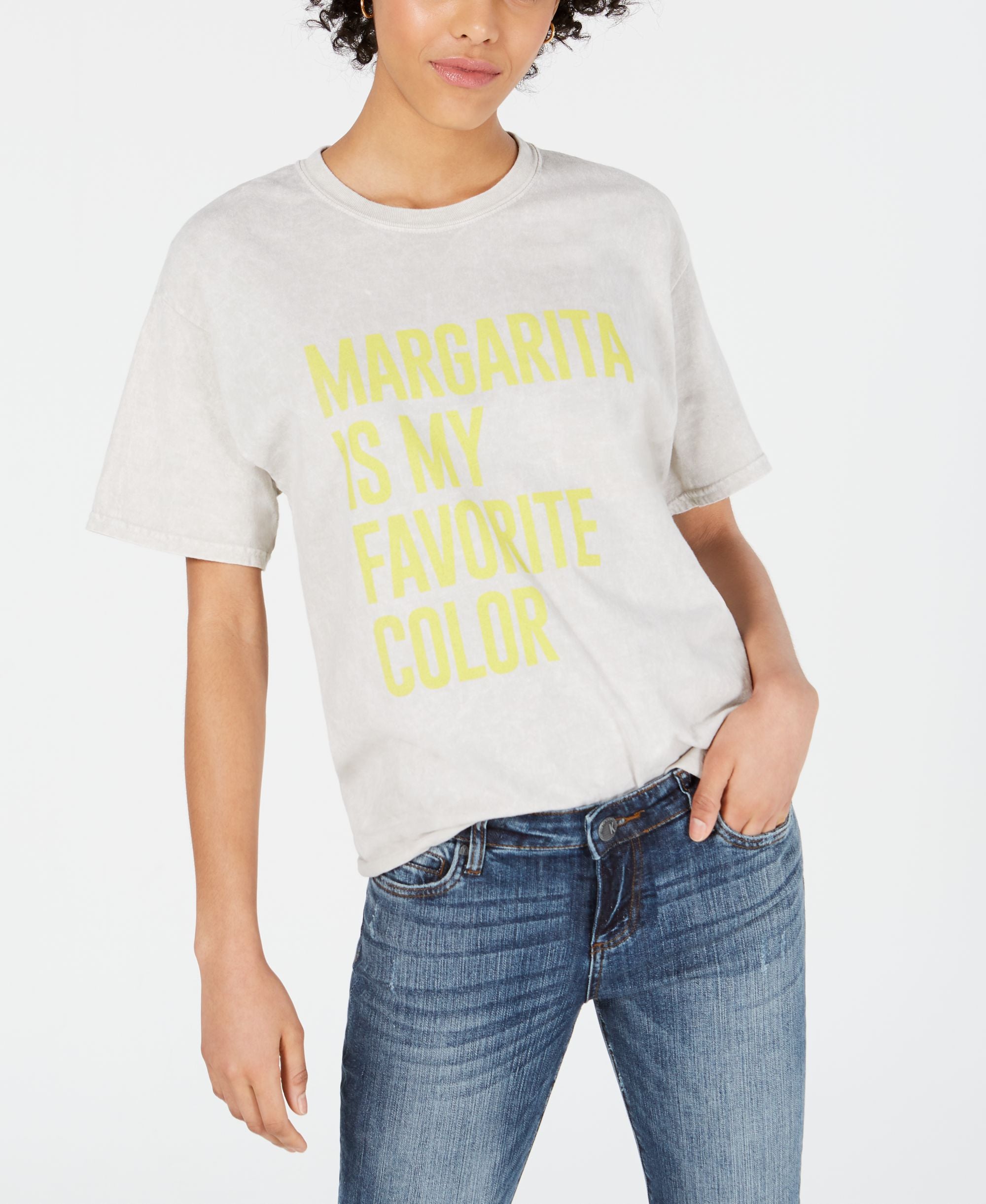 True Vintage Cotton Text Graphic T-Modern Shirt