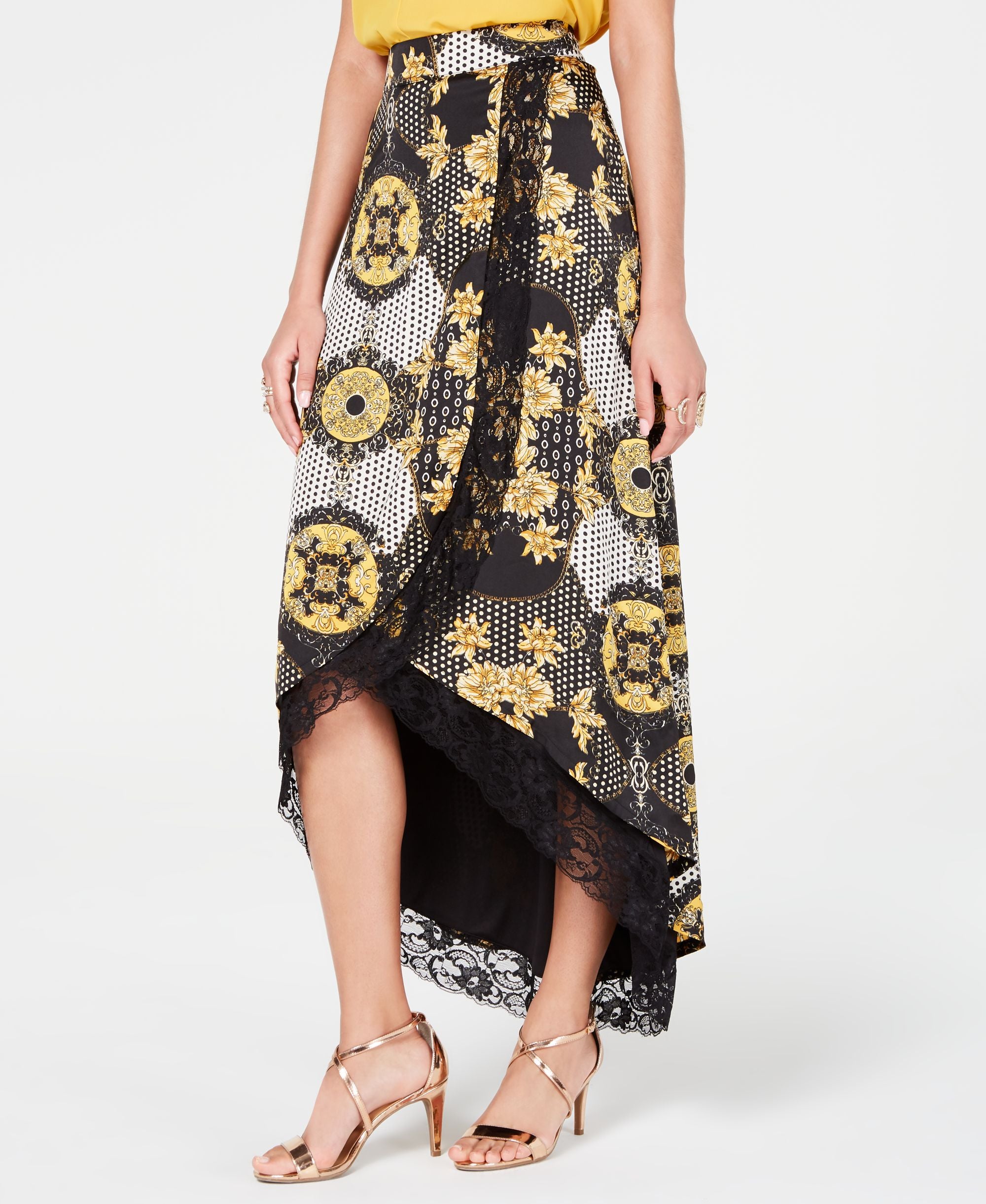 Thalia Sodi High Low Maxi Modern Skirt