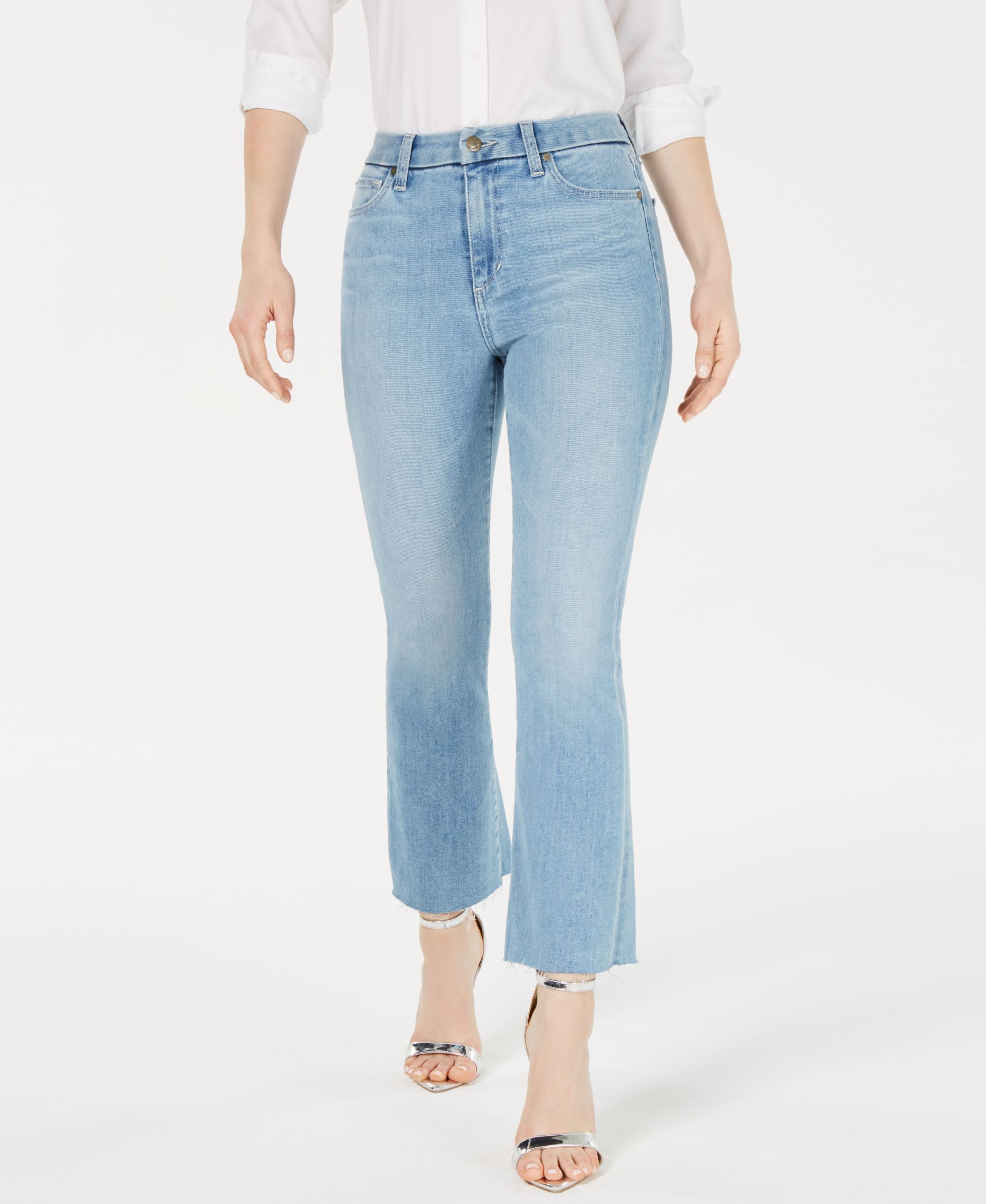 Cropped Boot-Cut Premium Jeans