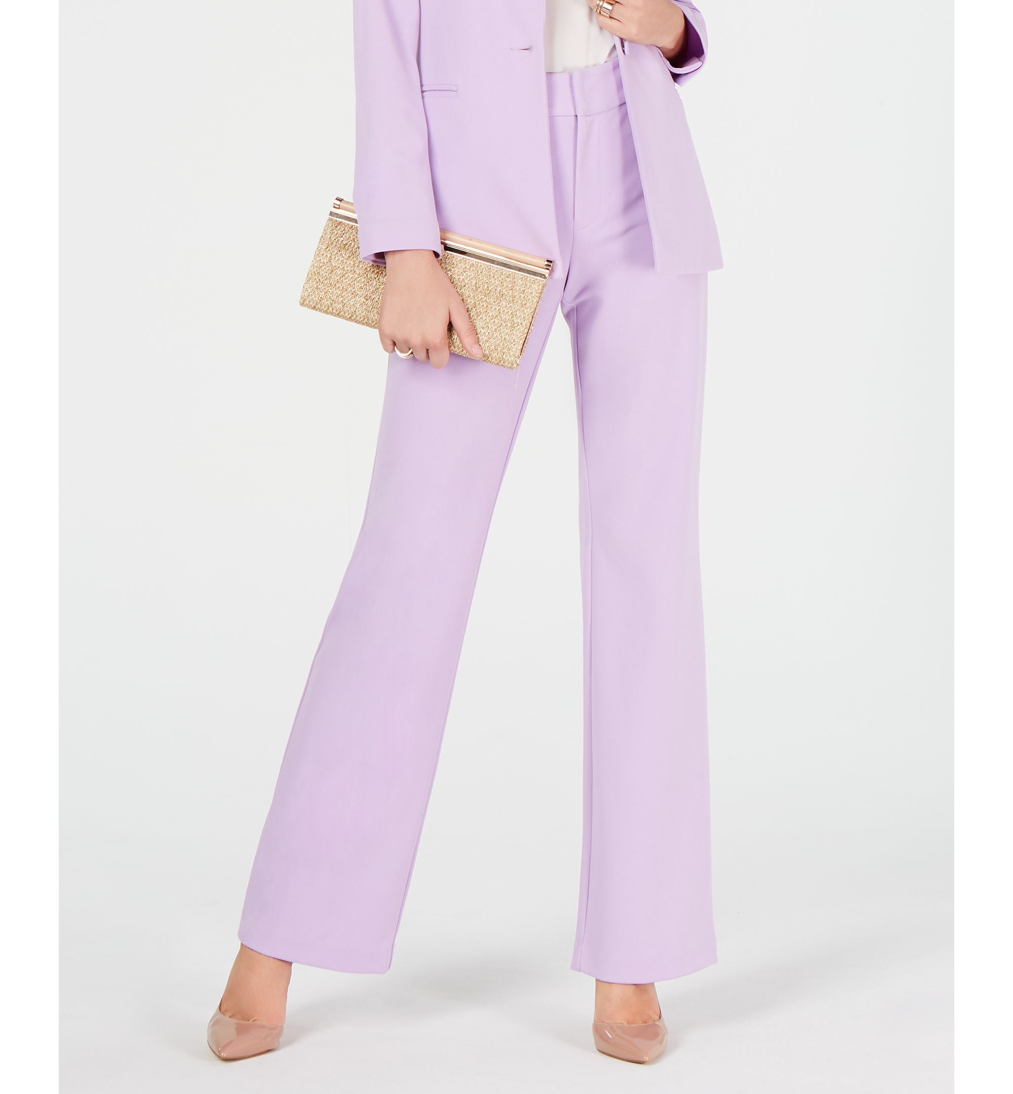 INC Straight-Leg Suit Signature Pants