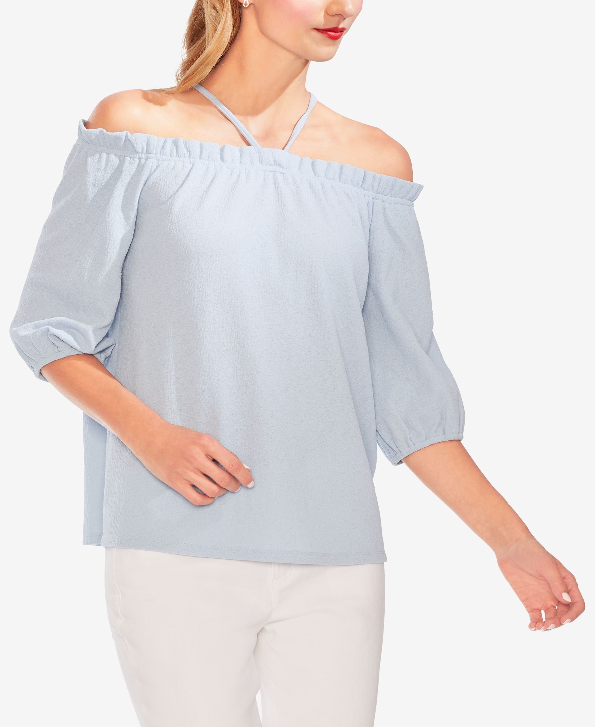 Tie-Back Off-The-Shoulder Premium Top