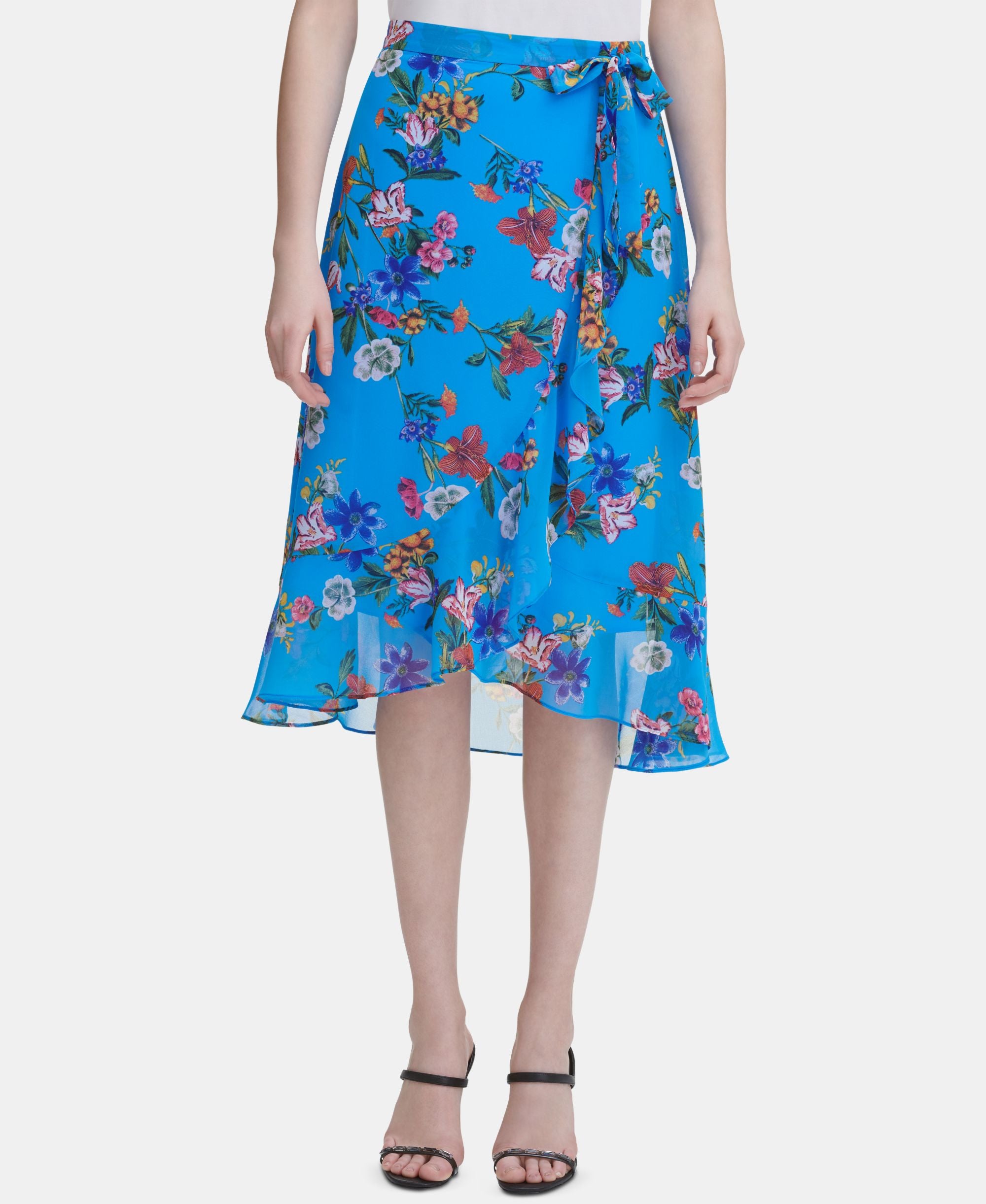 Calvin Klein Floral Midi Modern Skirt