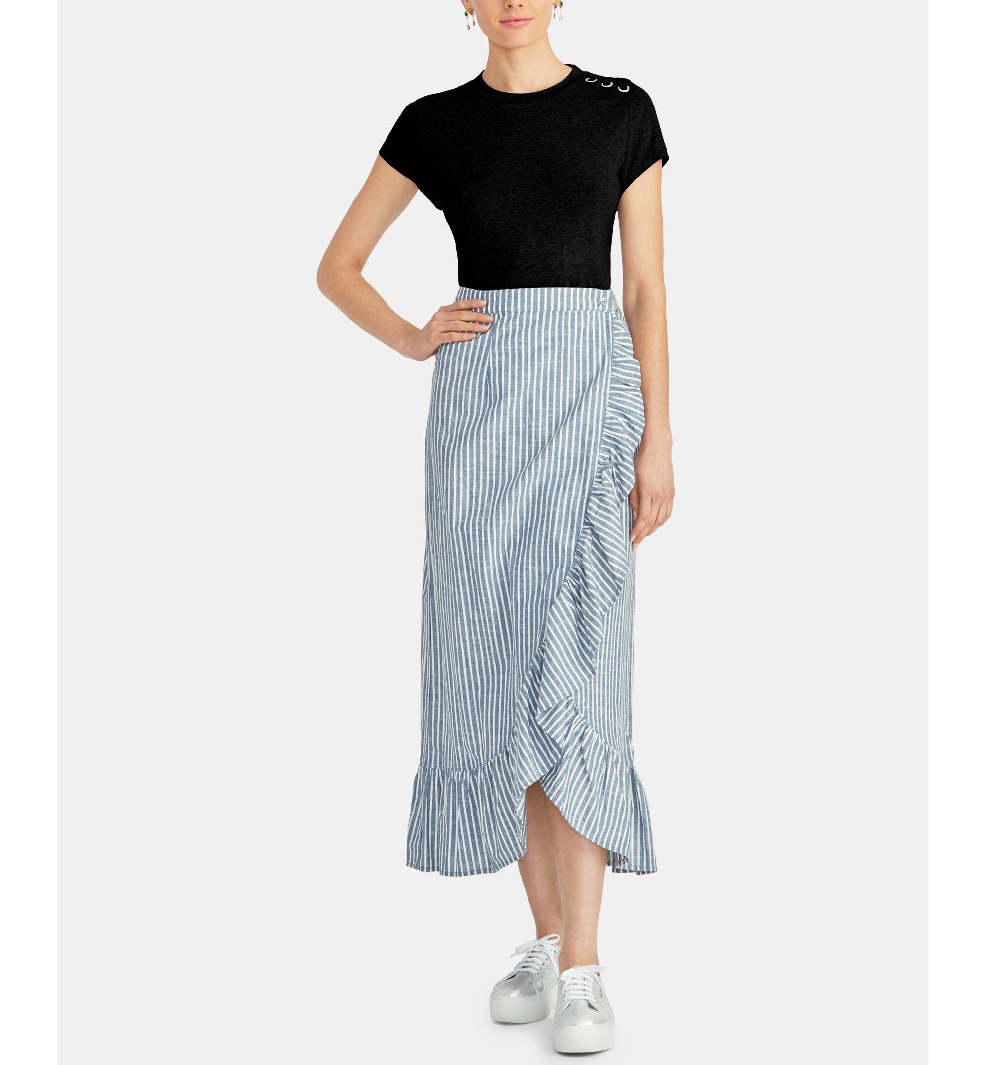 Rachel Rachel Roy Tahia Grommet T-Modern Shirt