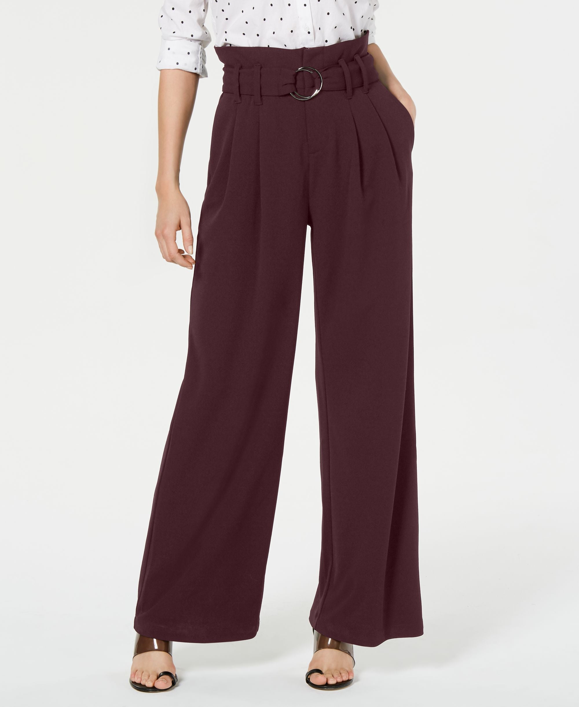O Ring Paperbag Signature Pants