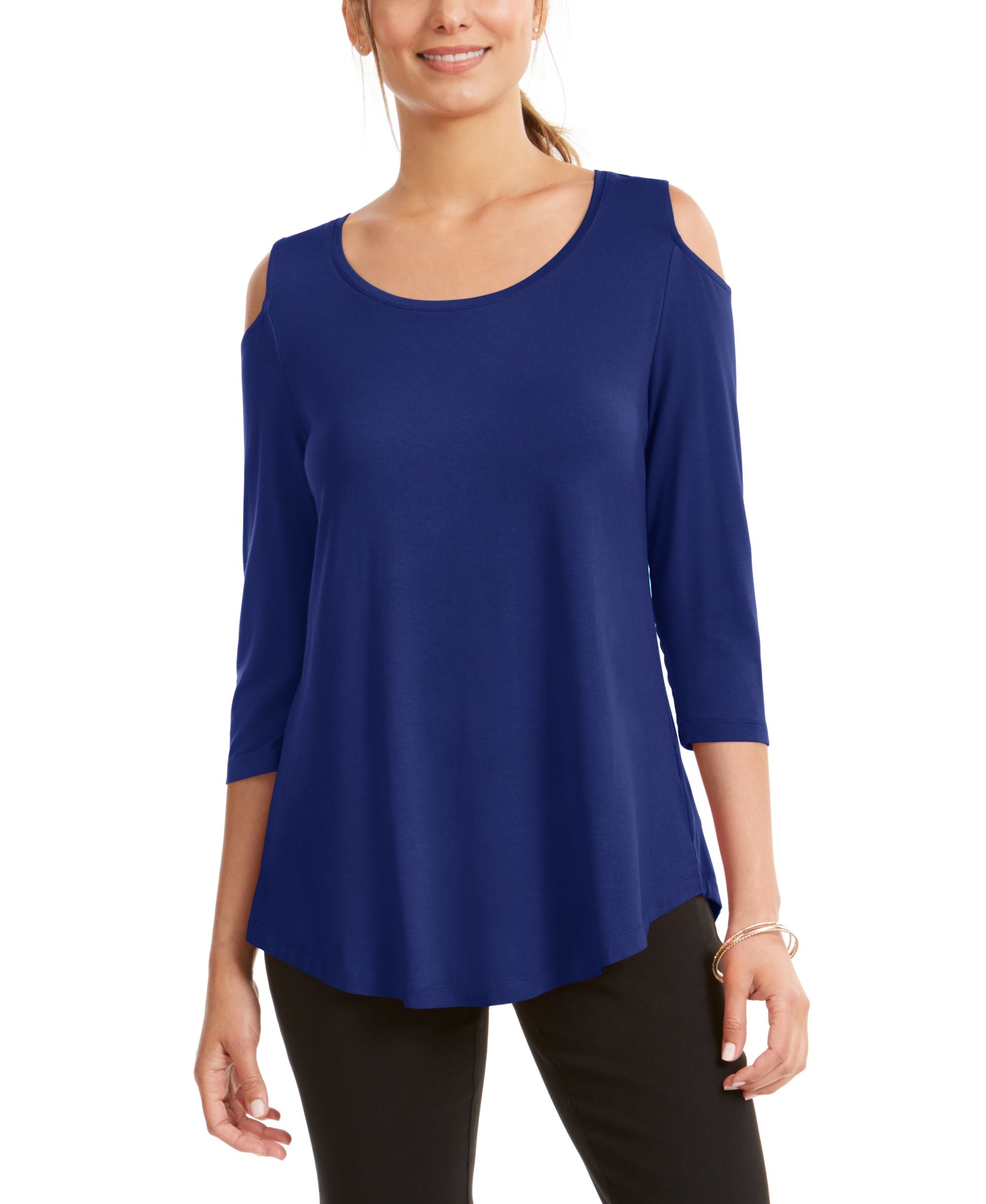 Cold-Shoulder Premium Top