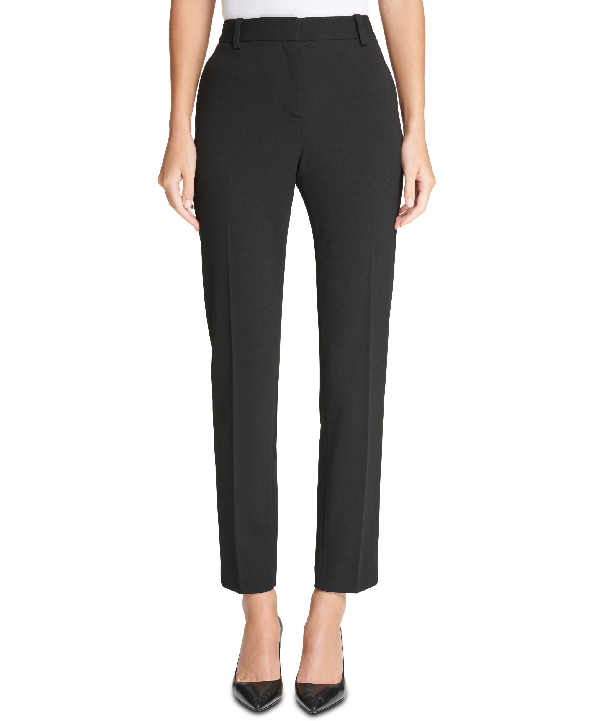 Petite Slim-Cut Signature Pants