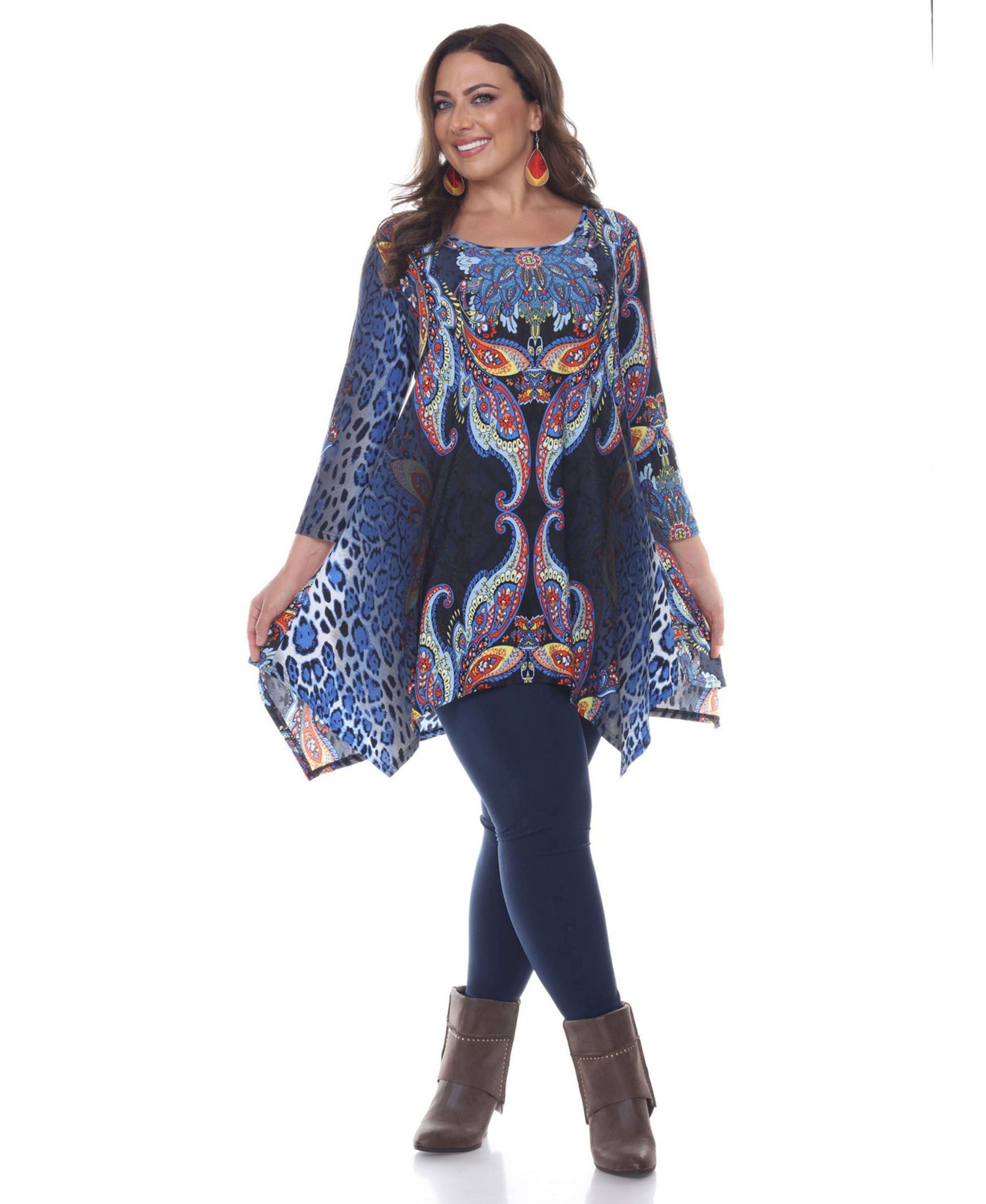 Plus Marlene Tunic Premium Top