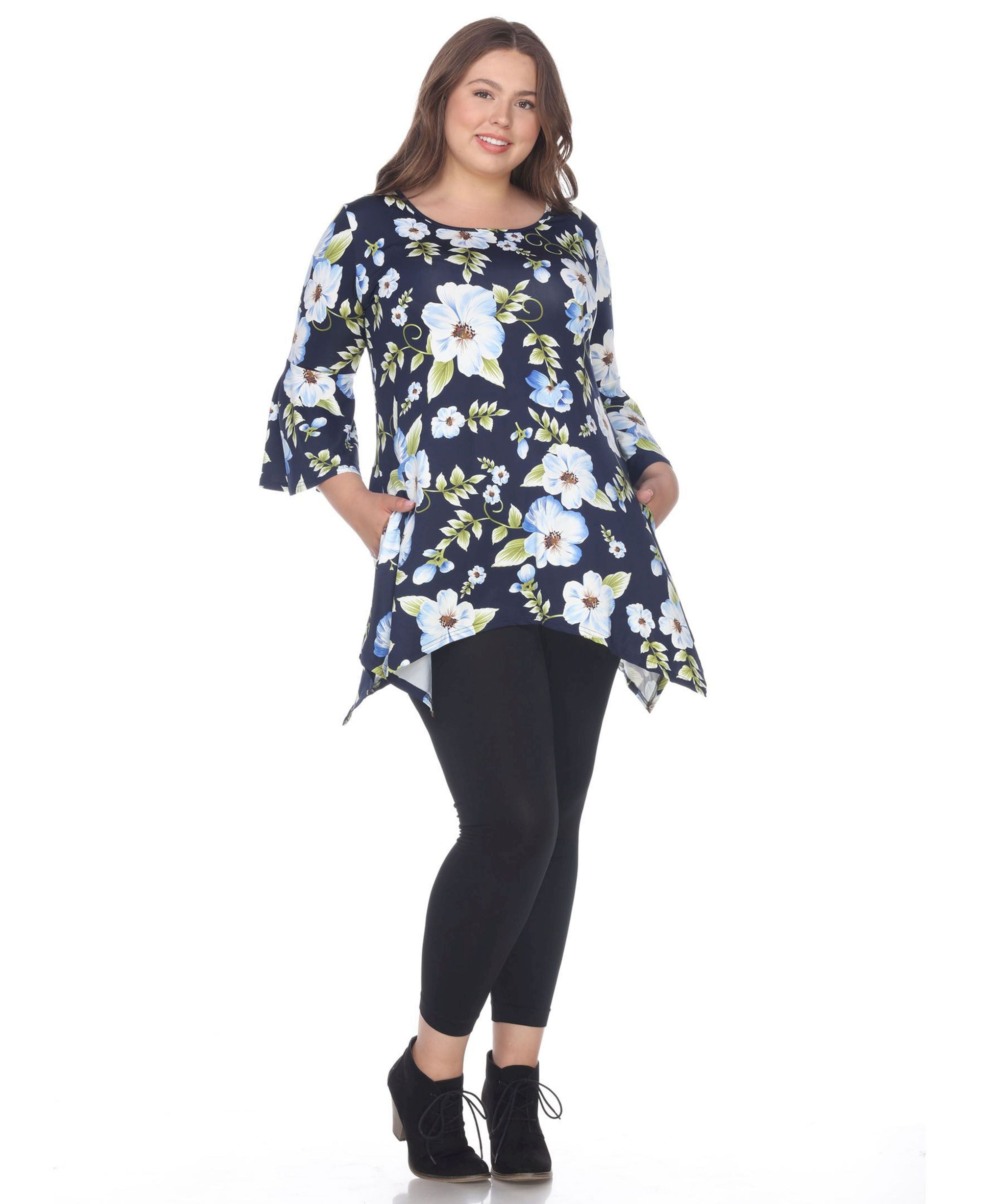 Plus Size Blanche Tunic Premium Top