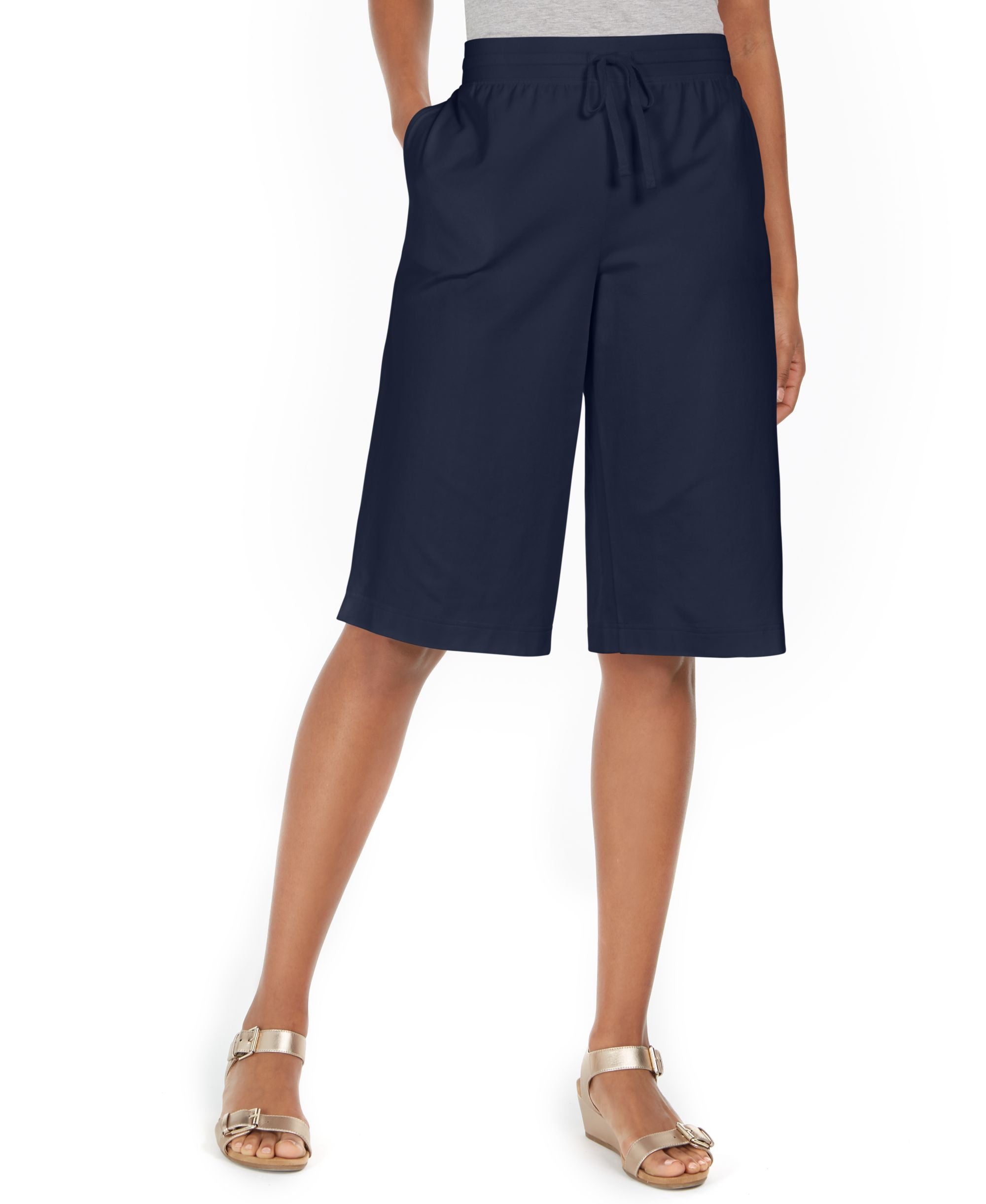 Petite Knit Skimmer Premium Shorts