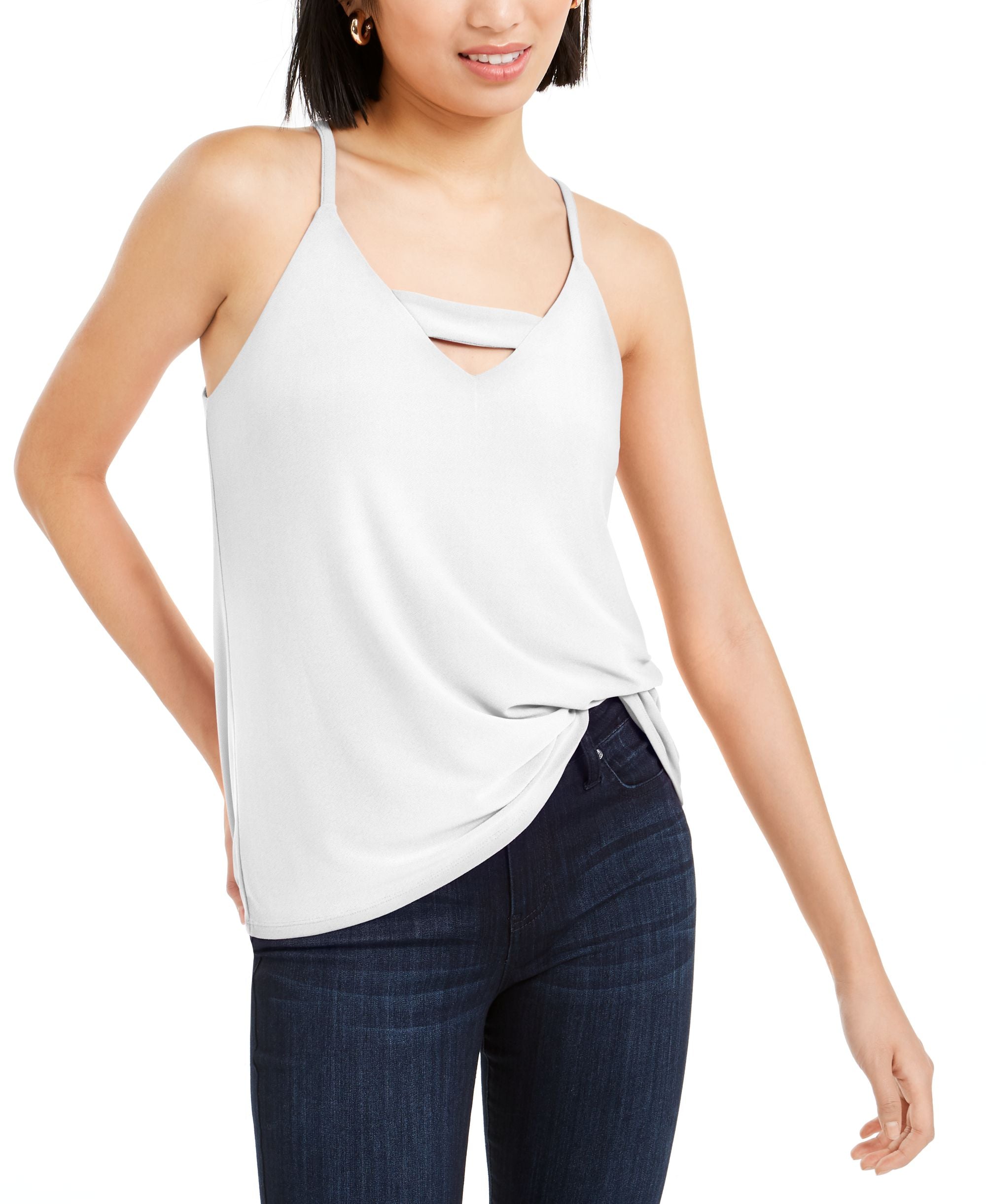 Petite Zip-Back Premium Top