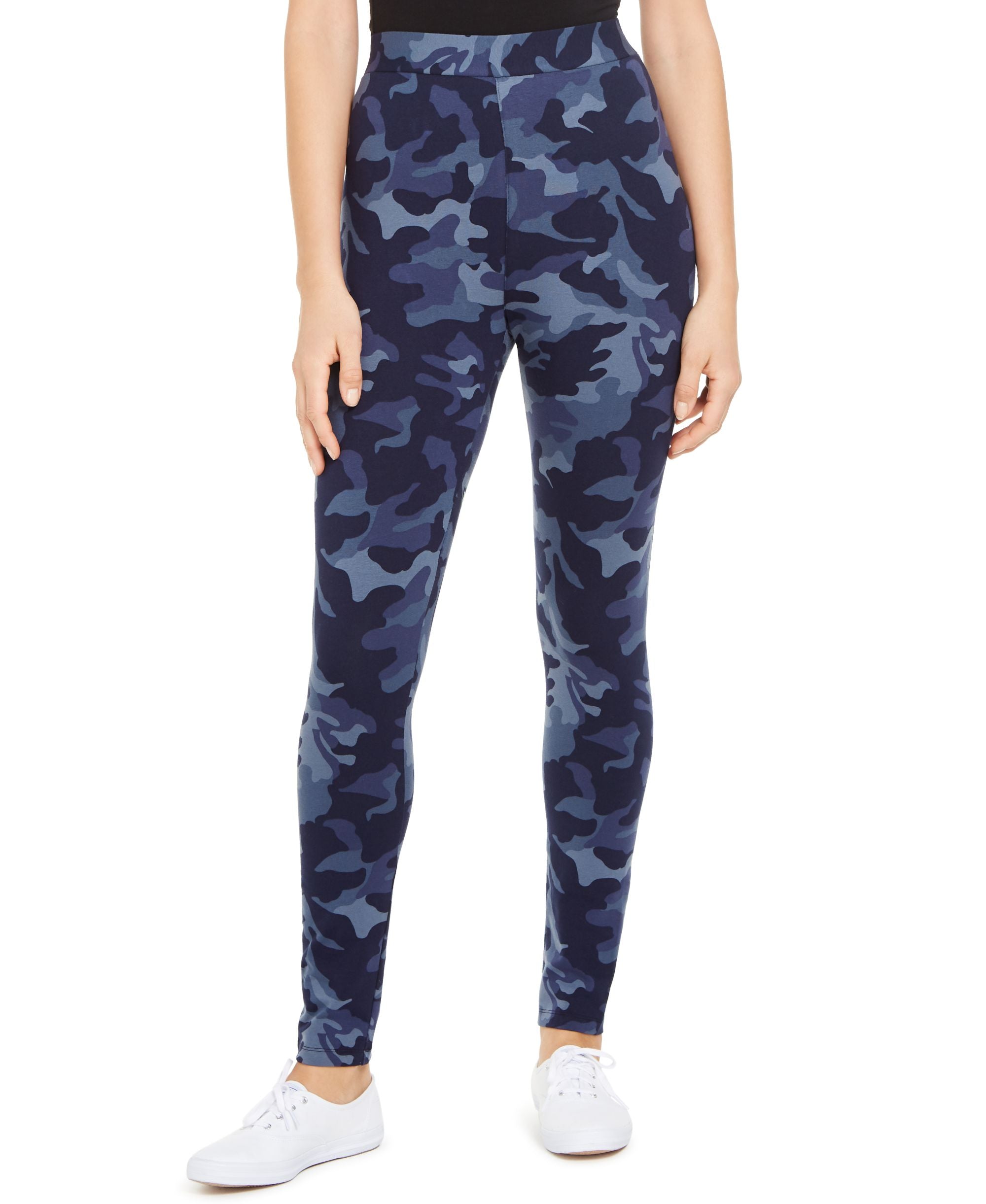 Style & Co Plus Size Essential Printed Leggings