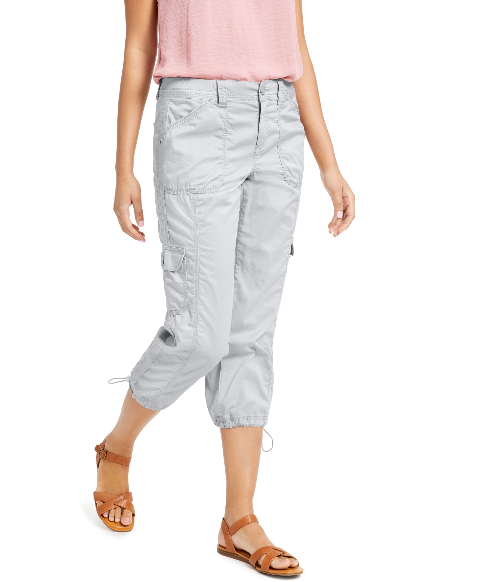 Women's Cargo Capri-Length Signature Pants