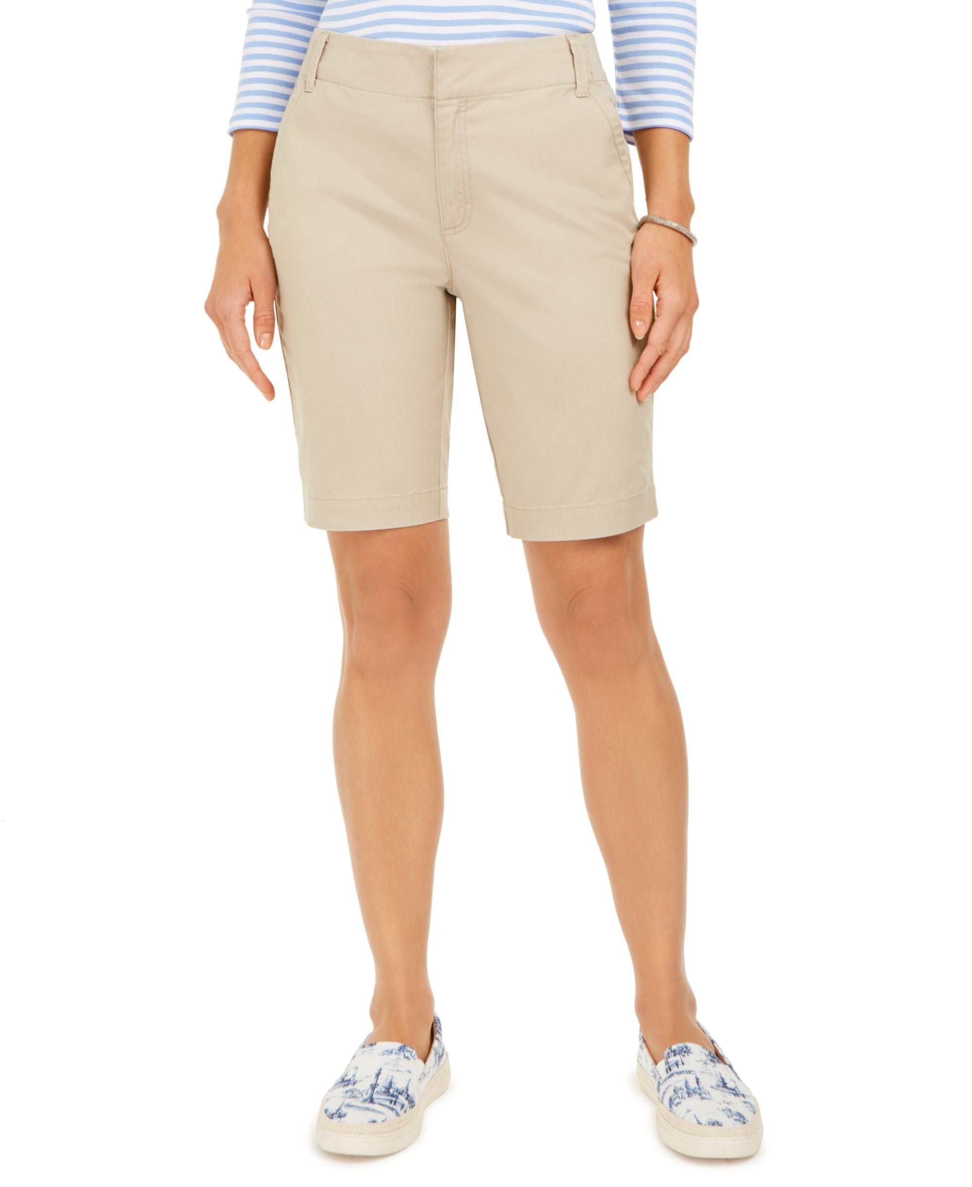 Charter Club Bermuda Twill Premium Shorts