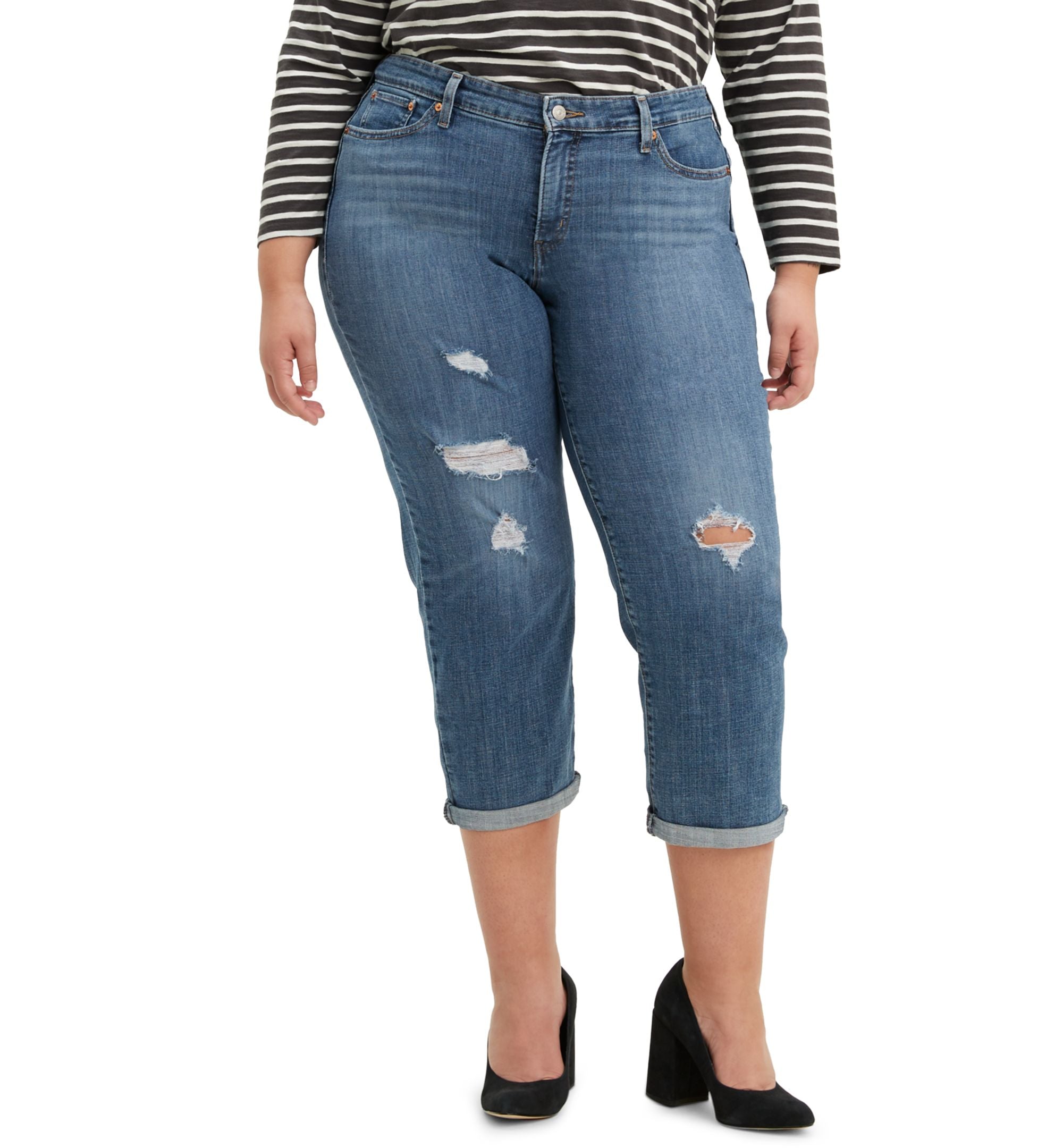 Modern Plus Size Boyfriend Premium Jeans