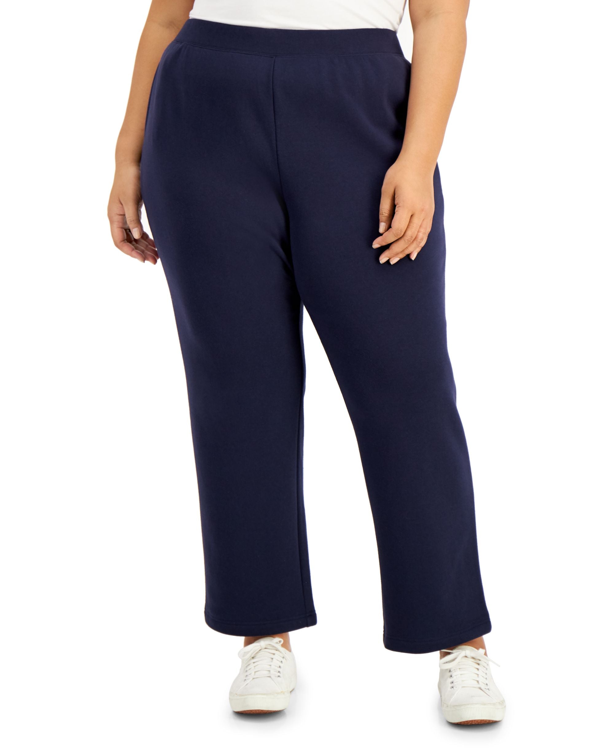 Plus Size Fleece Signature Pants