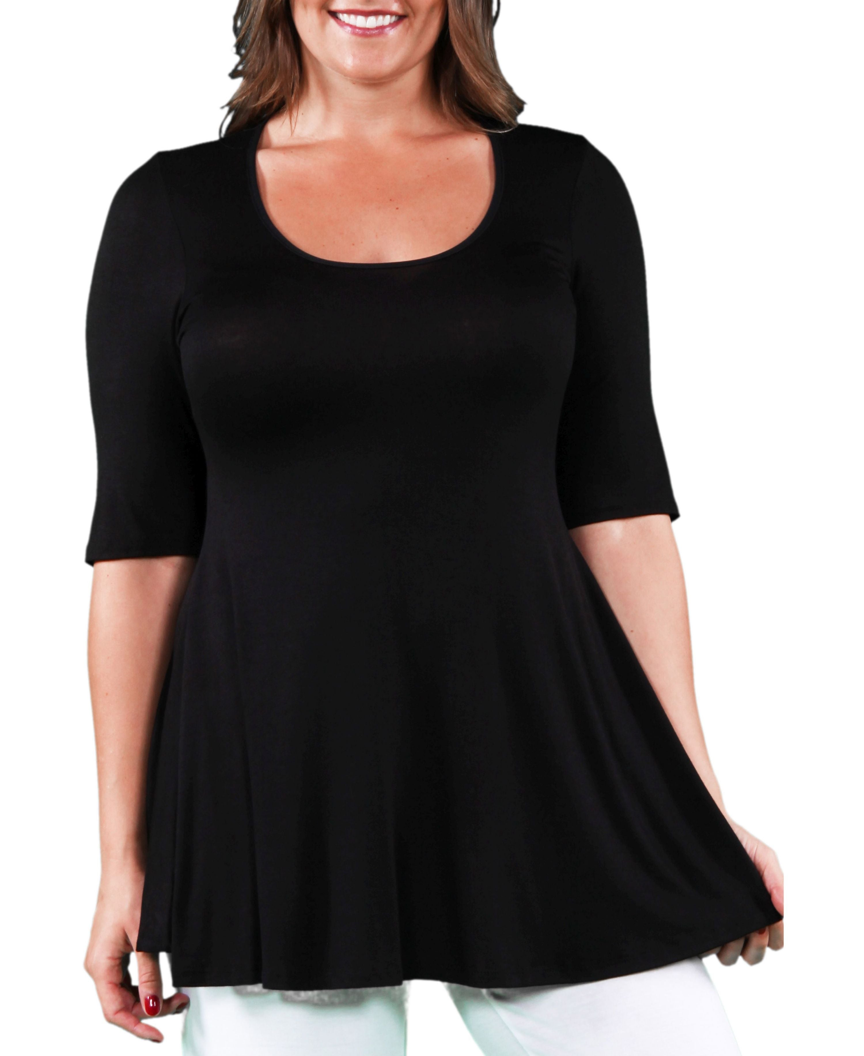 Plus Size Tunic Premium Top
