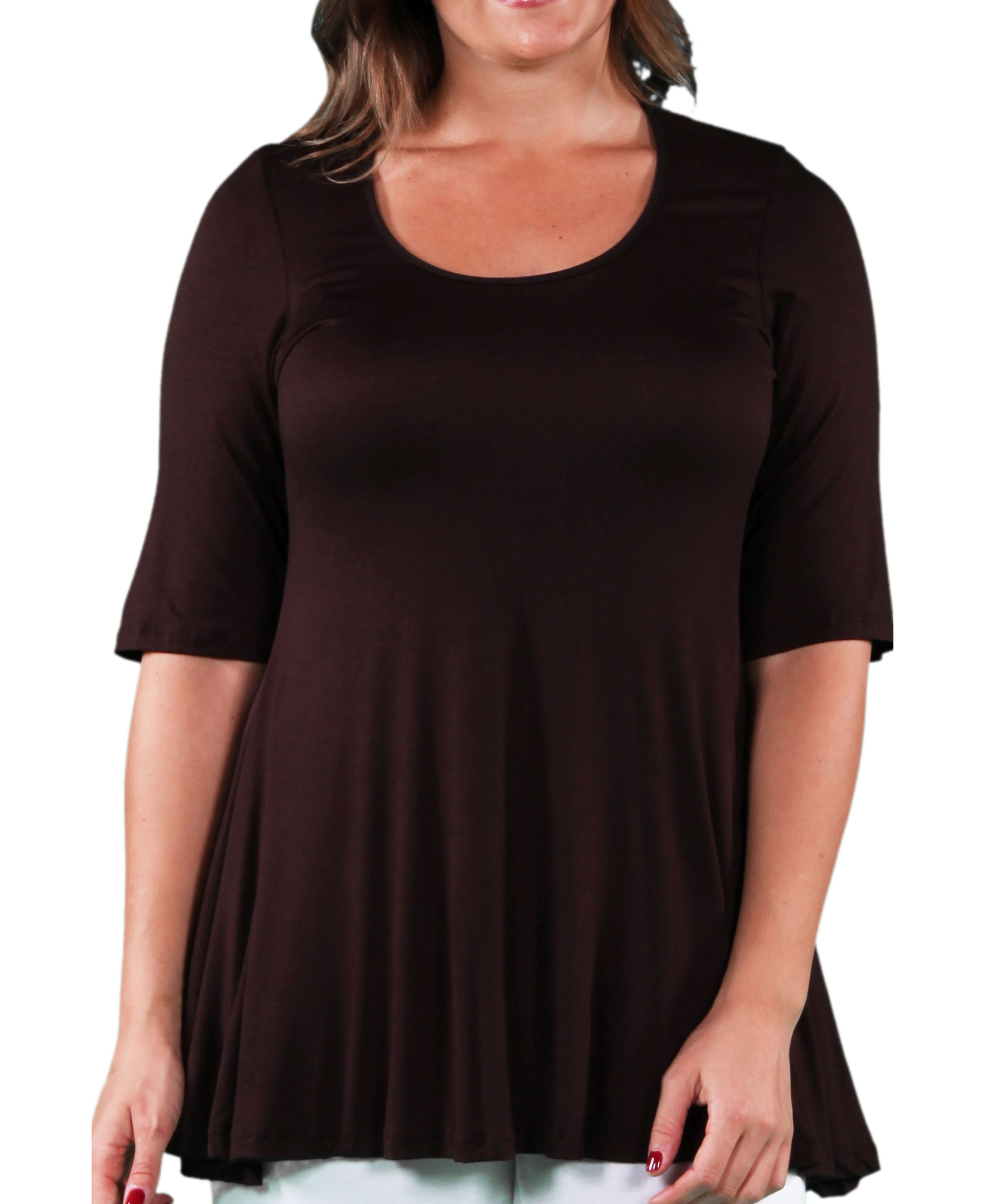Plus Size Tunic Premium Top