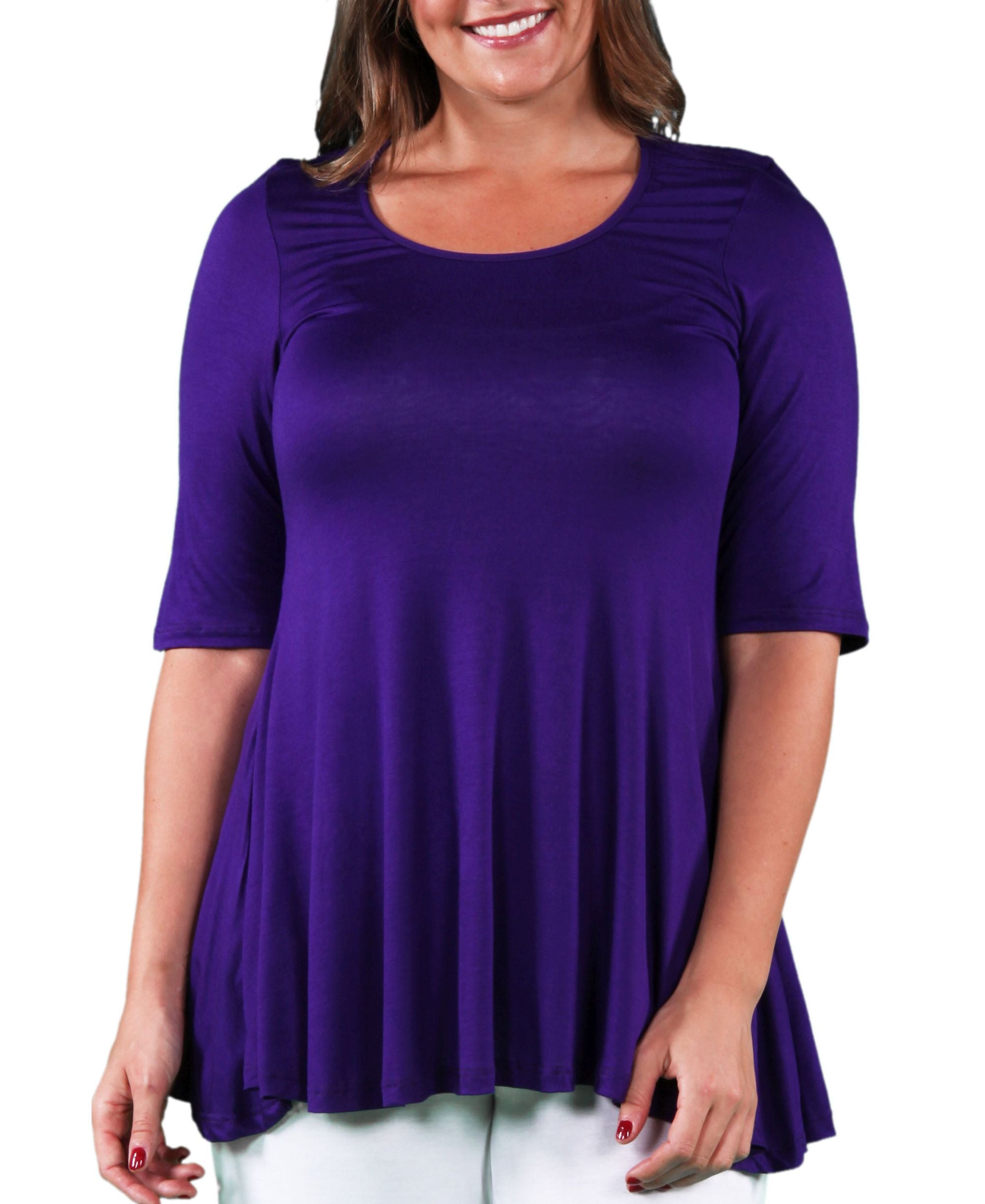 Plus Size Tunic Premium Top
