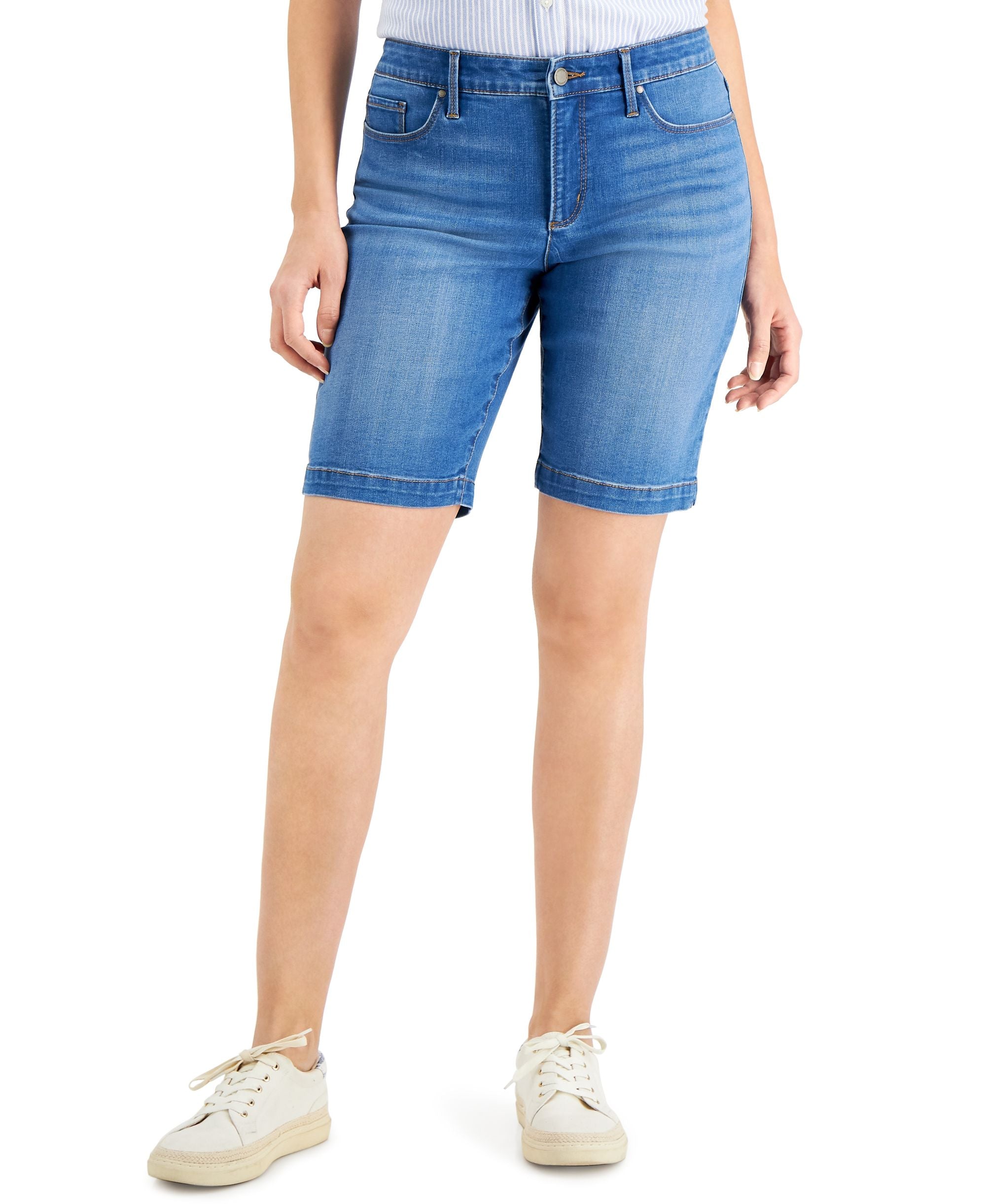 Charter Club Mid Rise Jean Premium Shorts