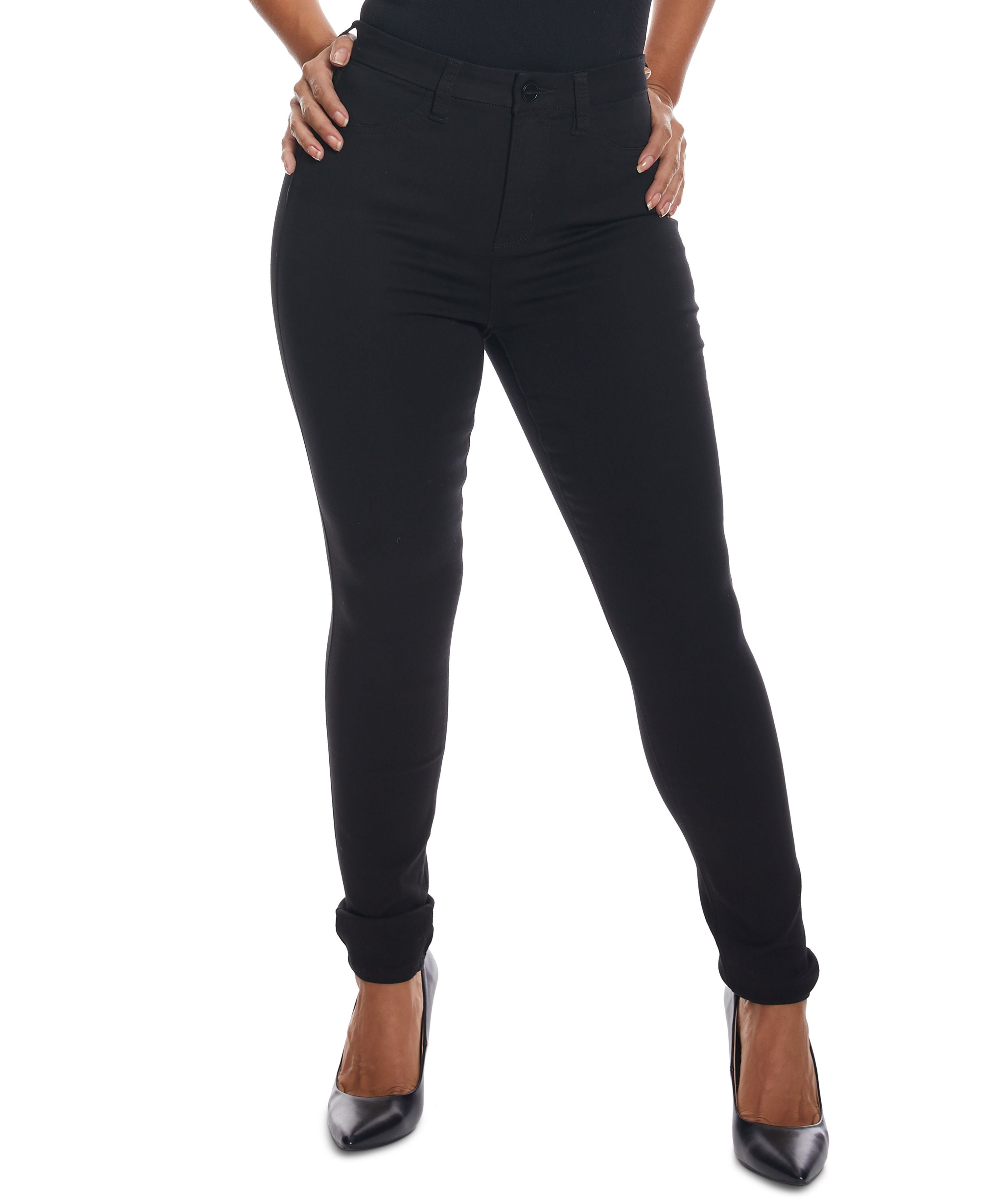 Juniors' Curvy-Fit High-Rise Skinny-Fit Premium Jeans