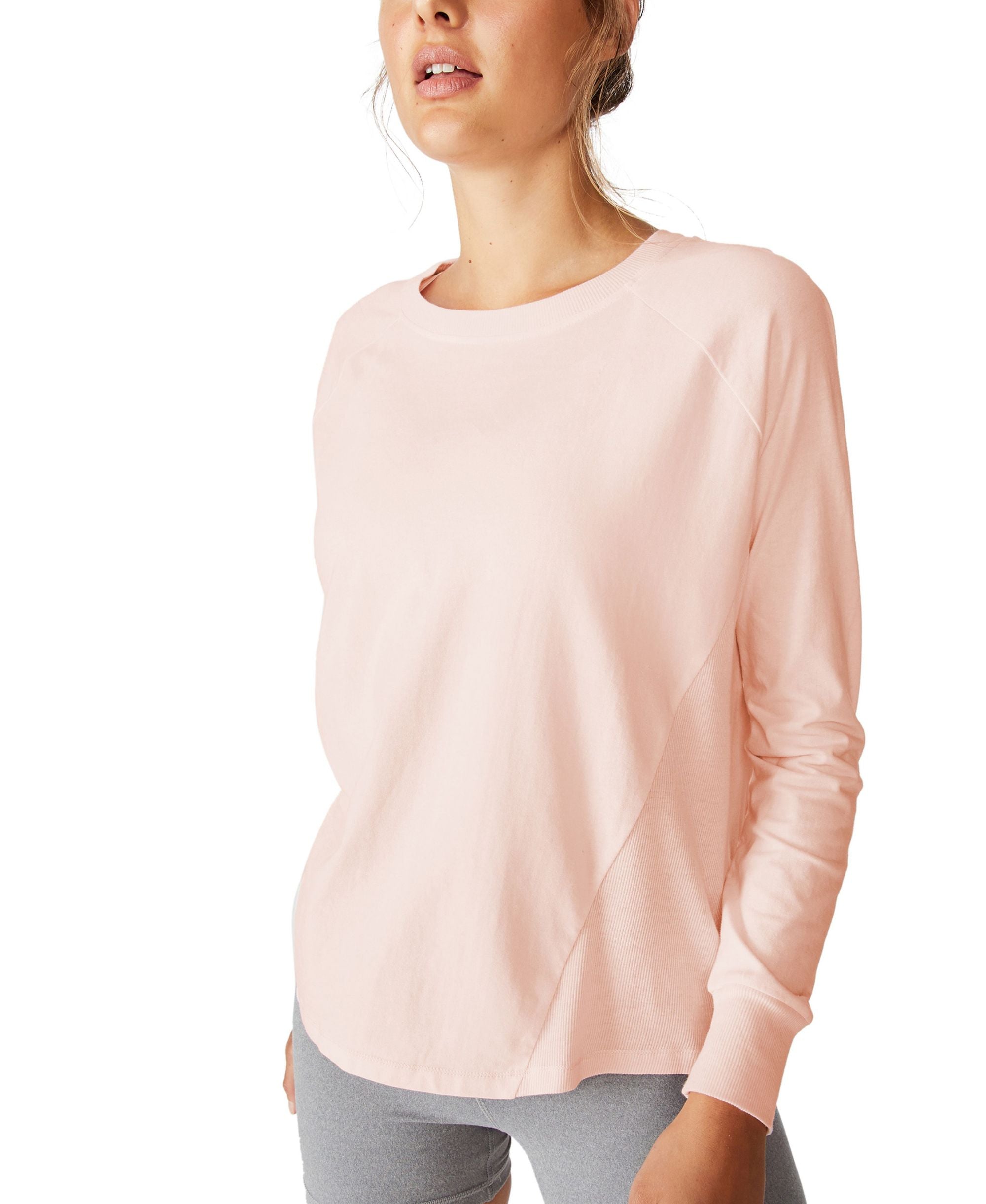 Womens Performance Rib Long-Sleeve Premium Top