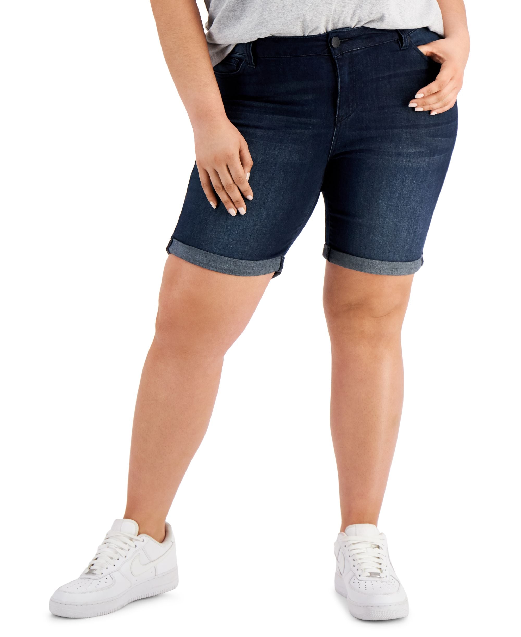 Celebrity Pink Plus Size Bermuda Premium Shorts