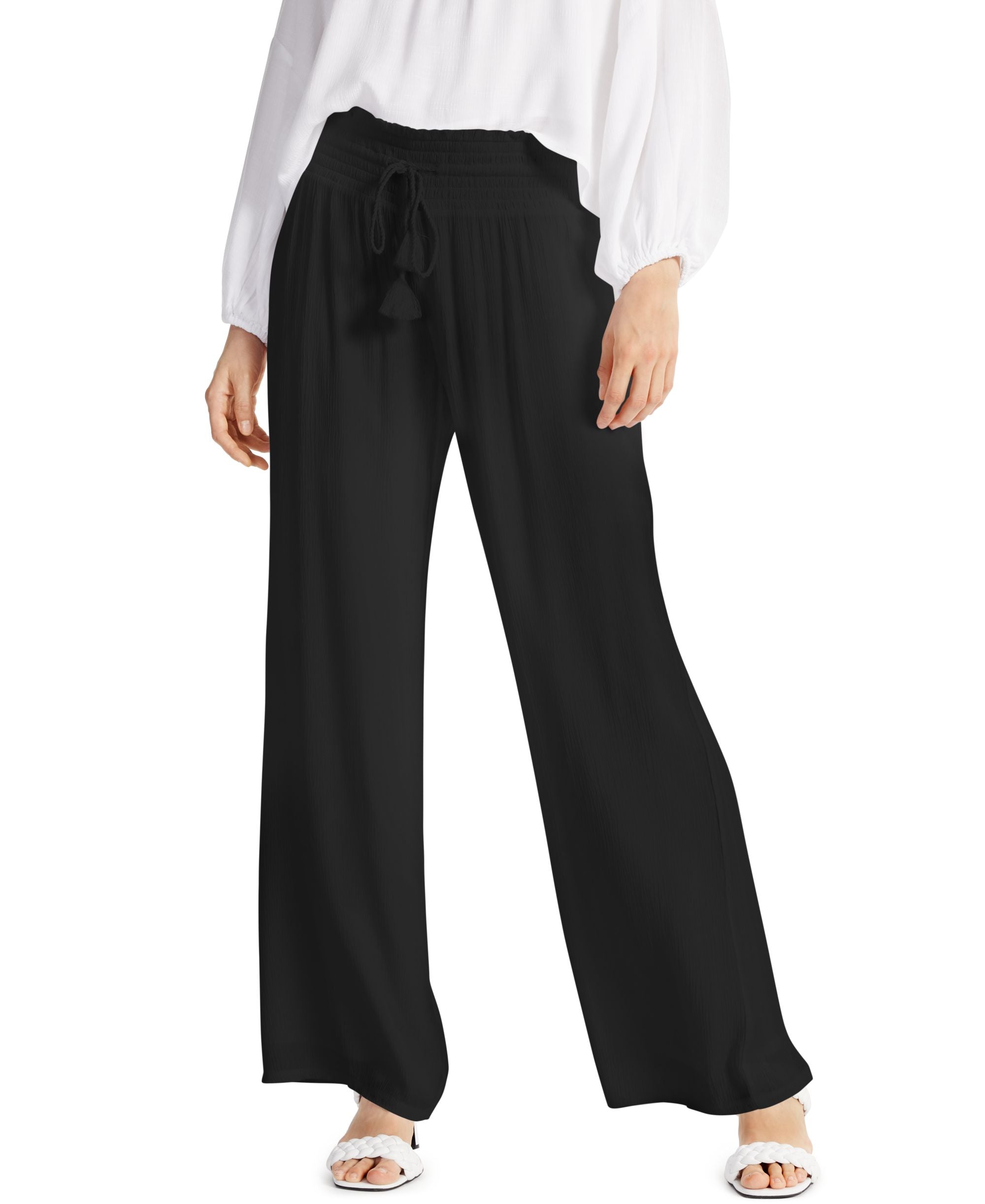INC International Concepts Petite Wide-Leg Signature Pants