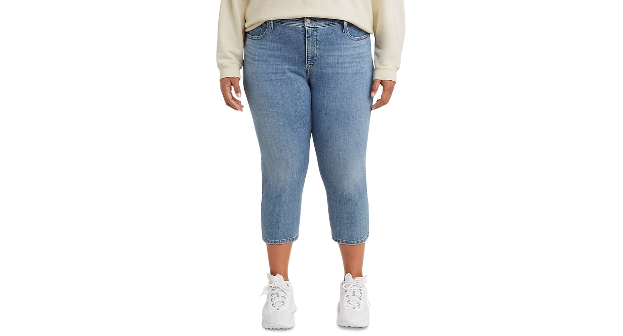 Levis Modern Plus Size 311 Shaping Skinny-Fit Capri-Length Premium Jeans