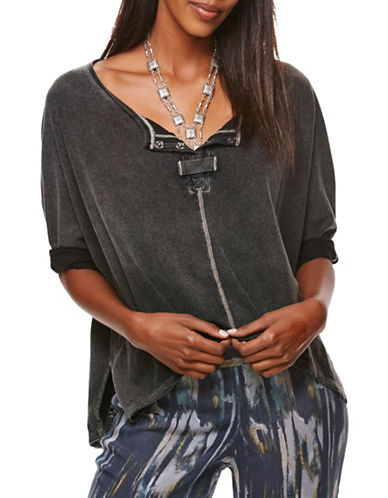 Free People First Base Henley Premium Top
