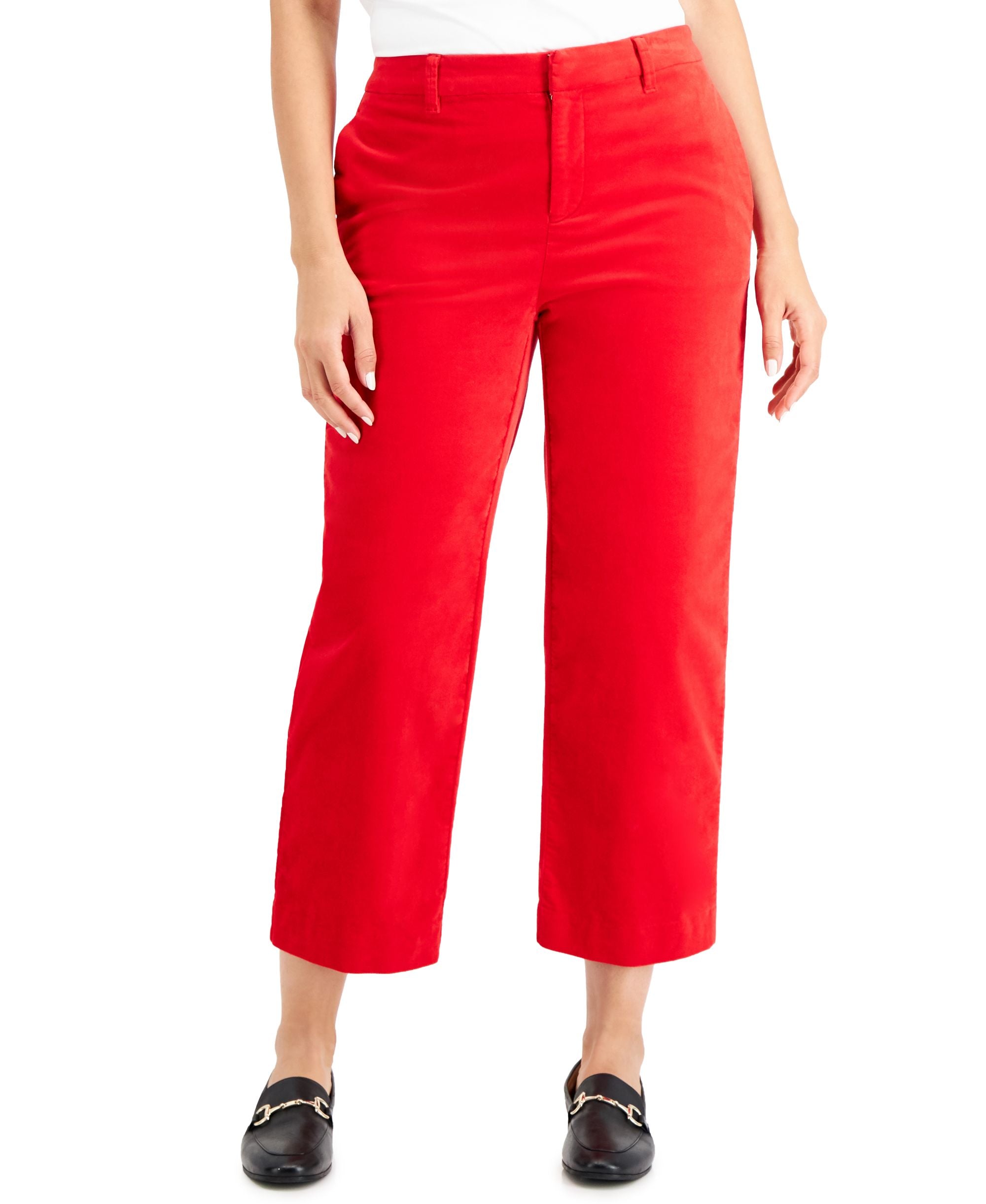 Charter Club Velveteen Ankle Signature Pants