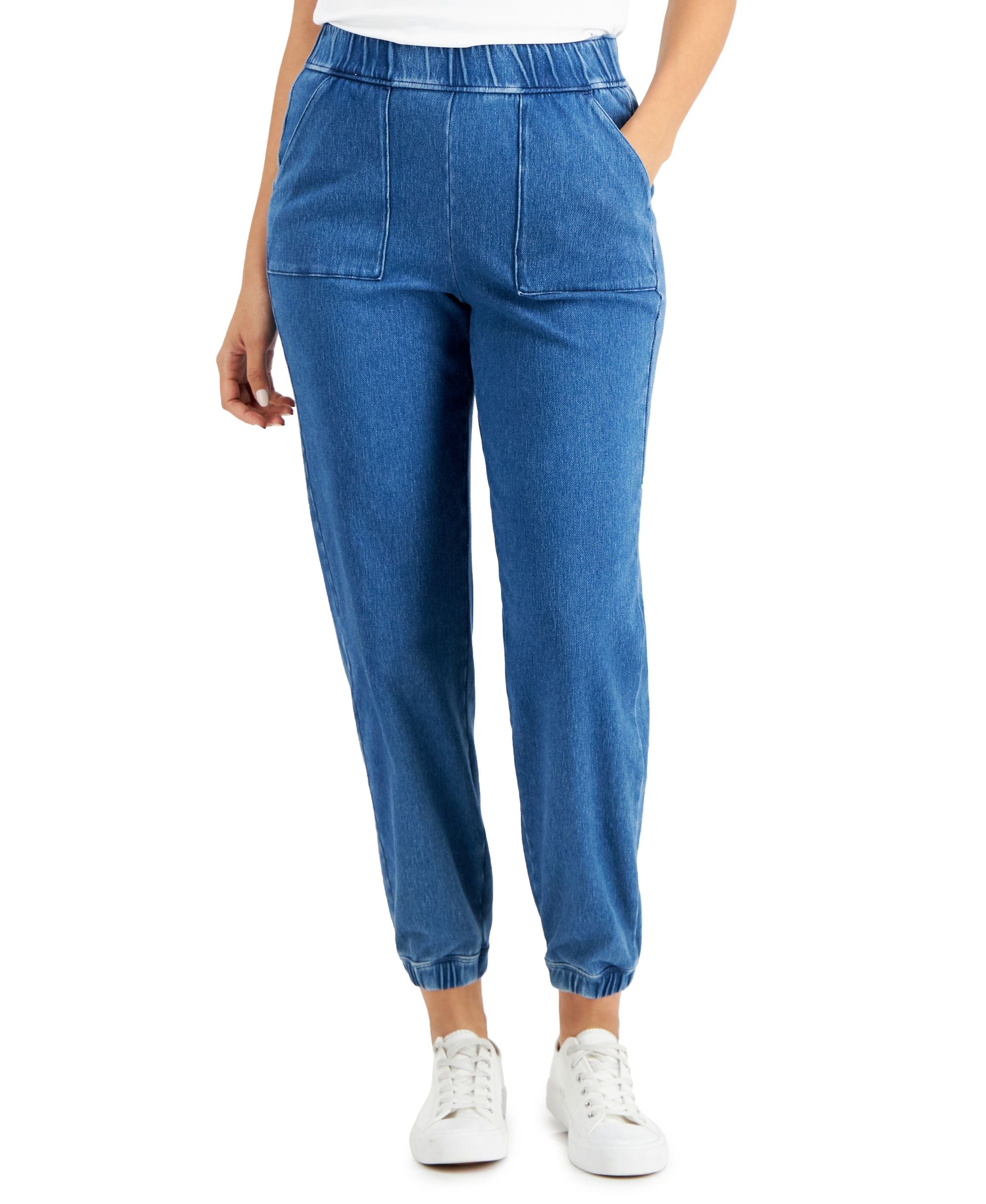 Charter Club Denim Jogger Signature Pants
