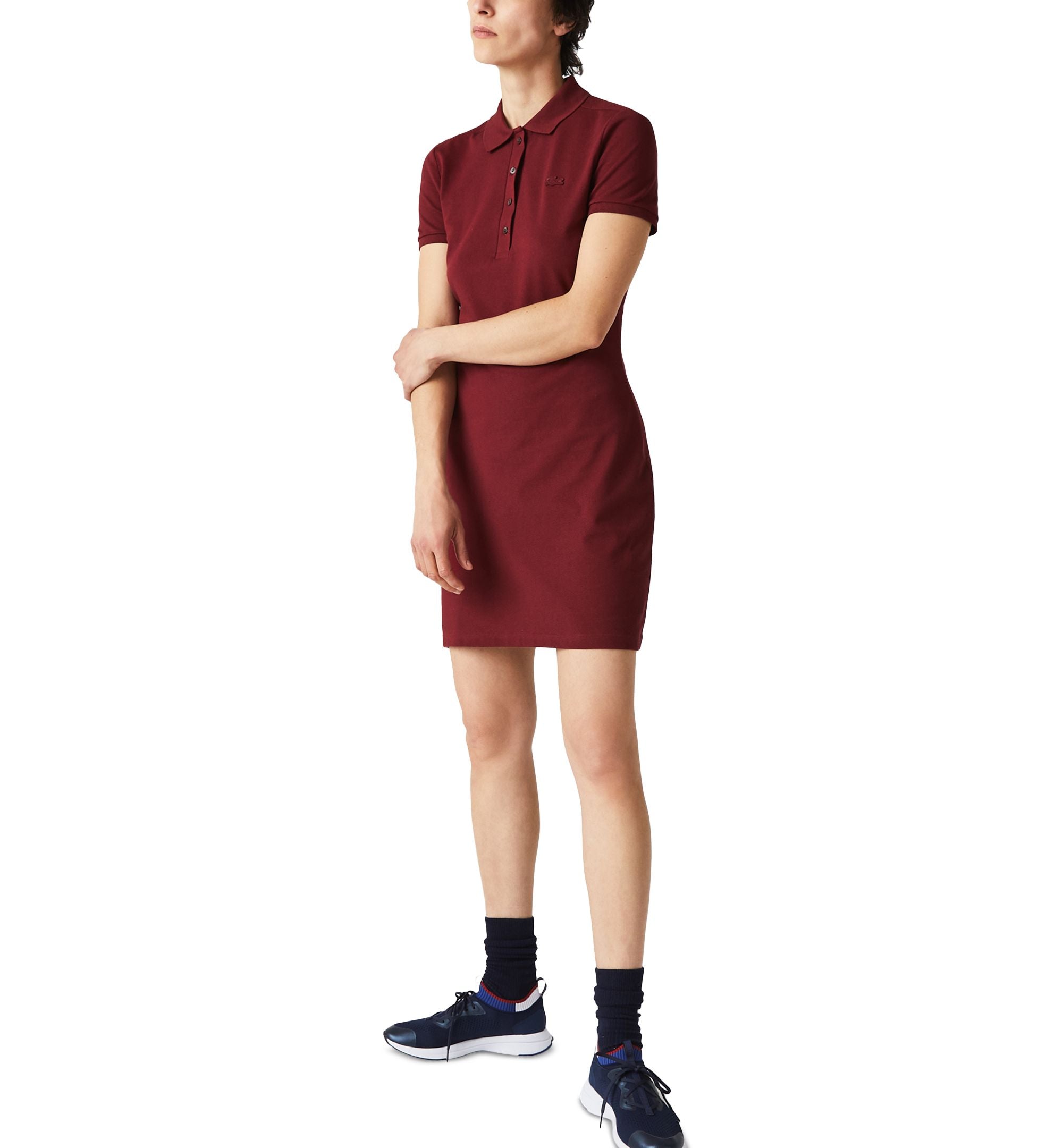 Lacoste Slim-Cut Fit Stretch Pique Polo Dress