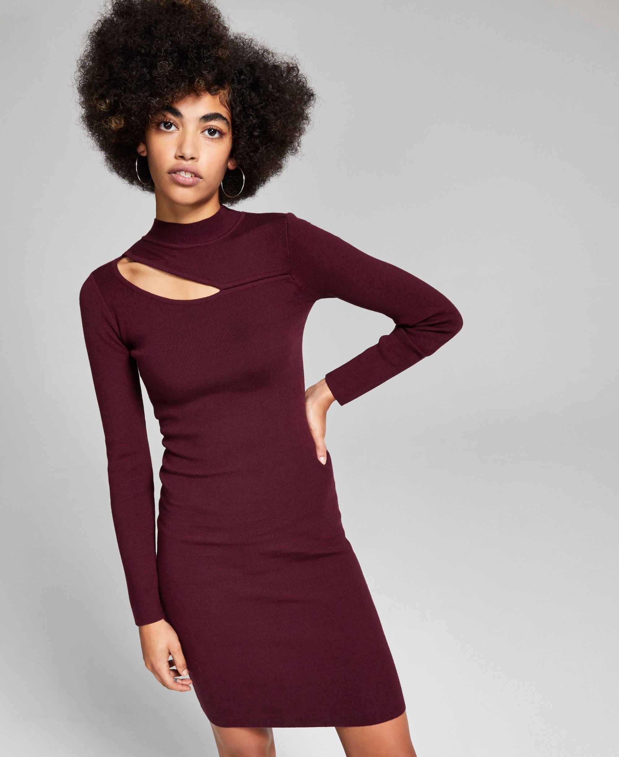 And Now This Cutout Bodycon Dress