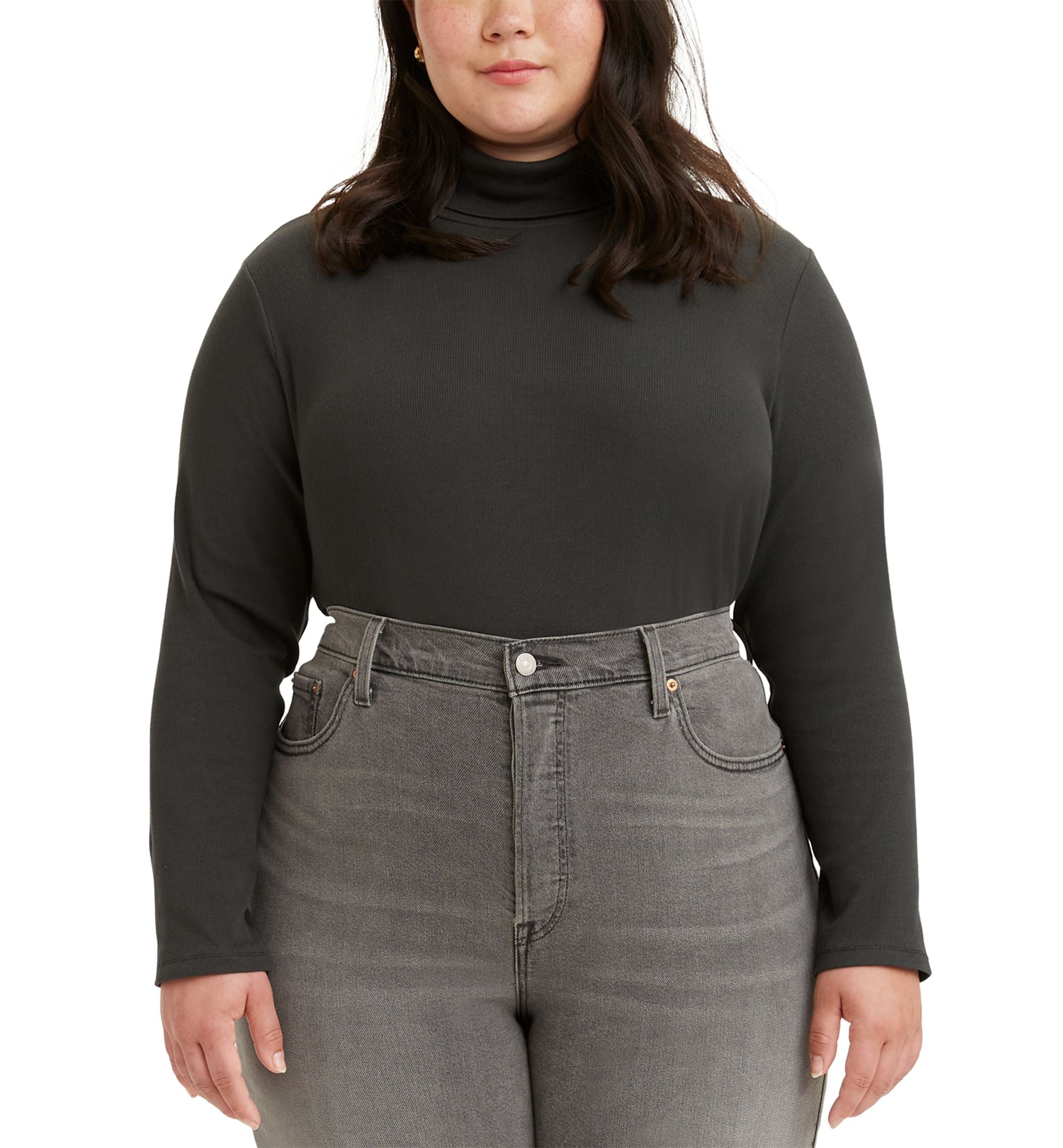 Levis Modern Plus Size Ellie Turtleneck Premium Top