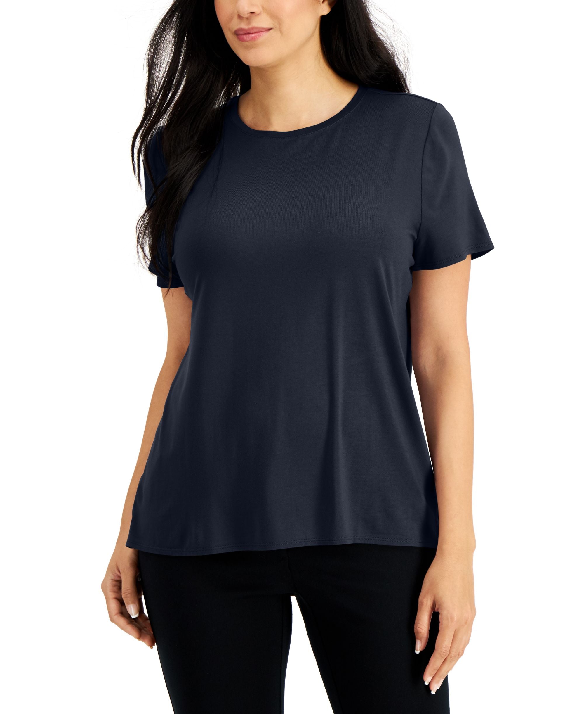 Alfani Petite Solid Premium Top