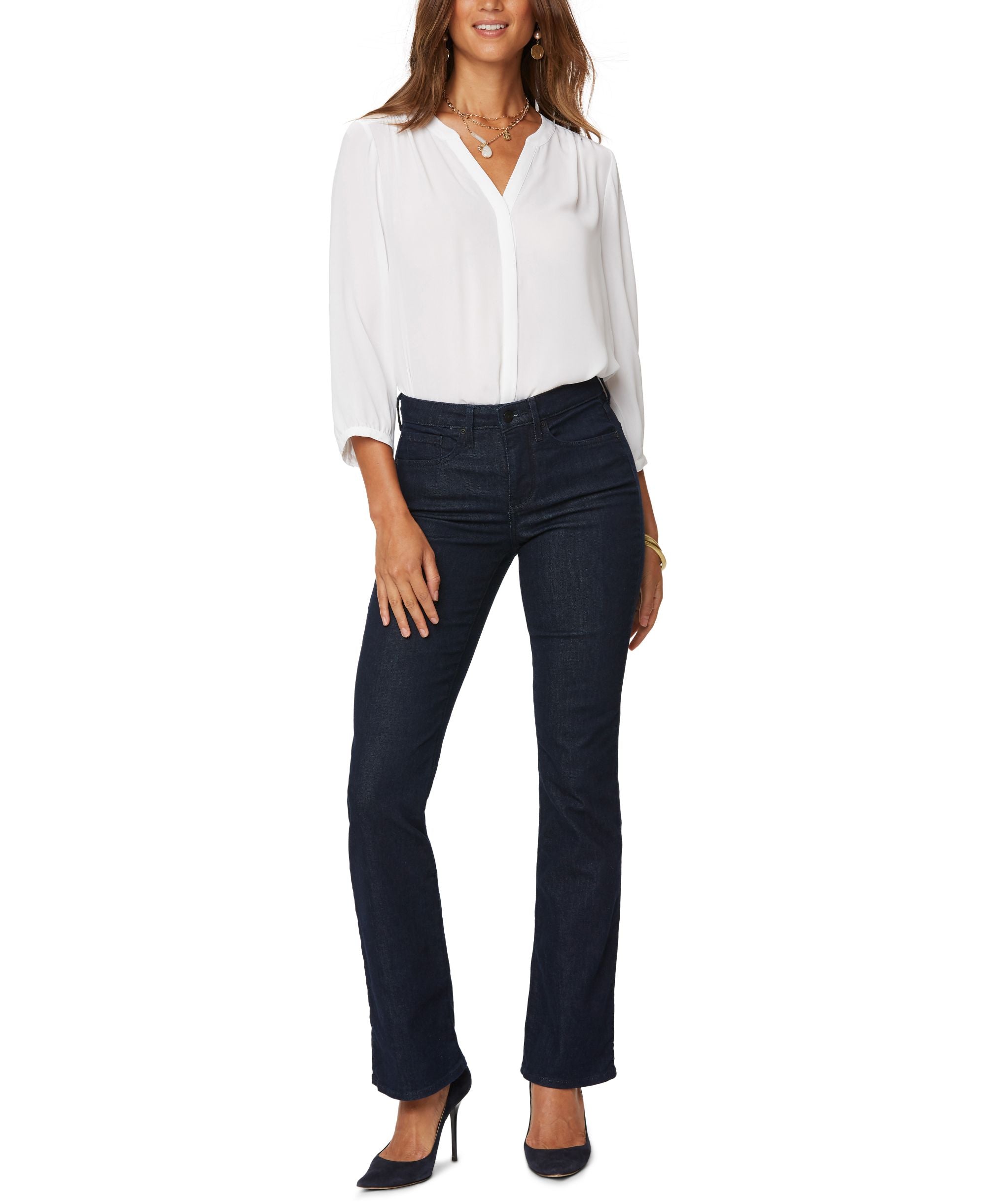 Nydj Petite Barbara Boot Cut Premium Jeans