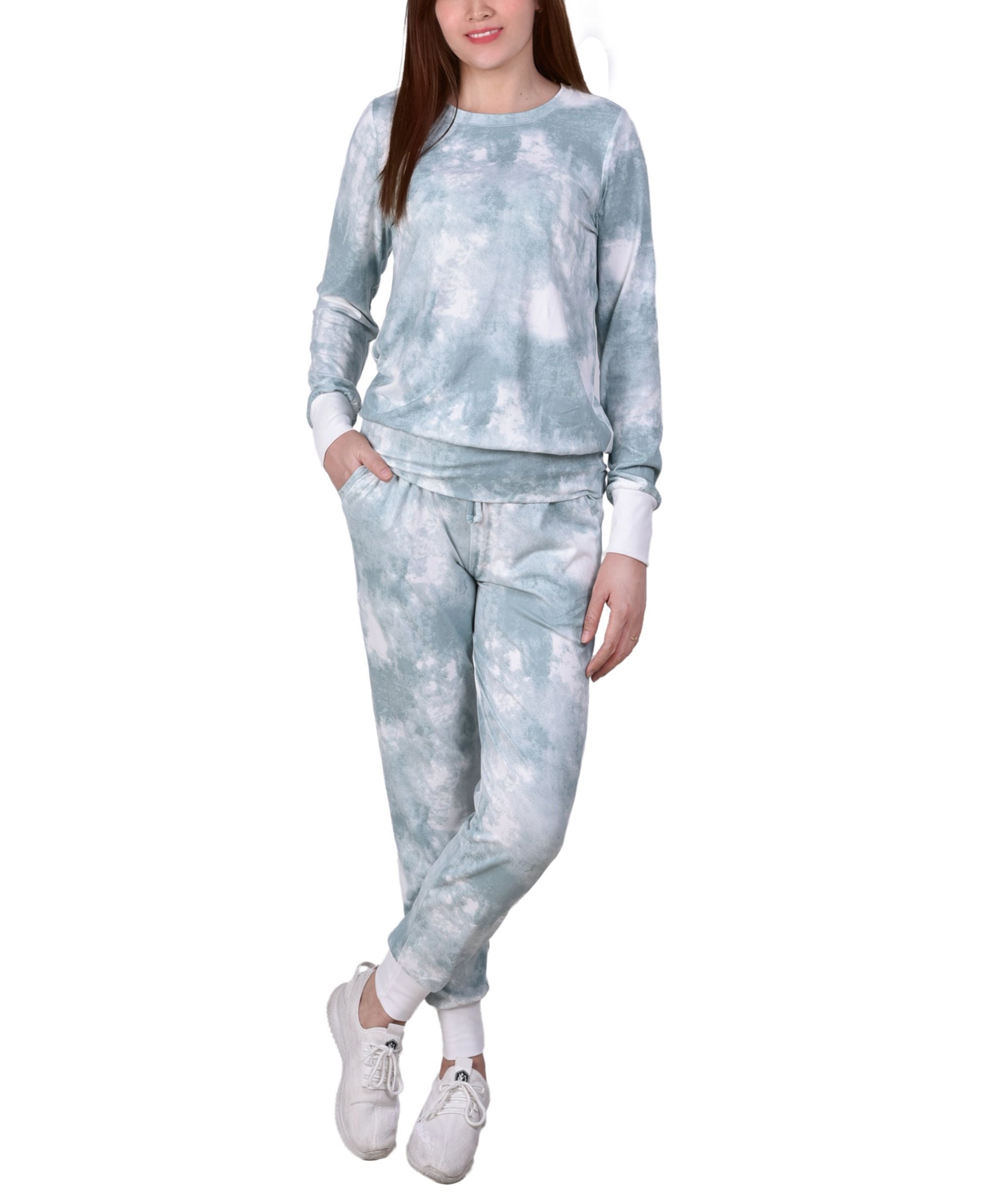Petite Tie Dyed Joggers Set
