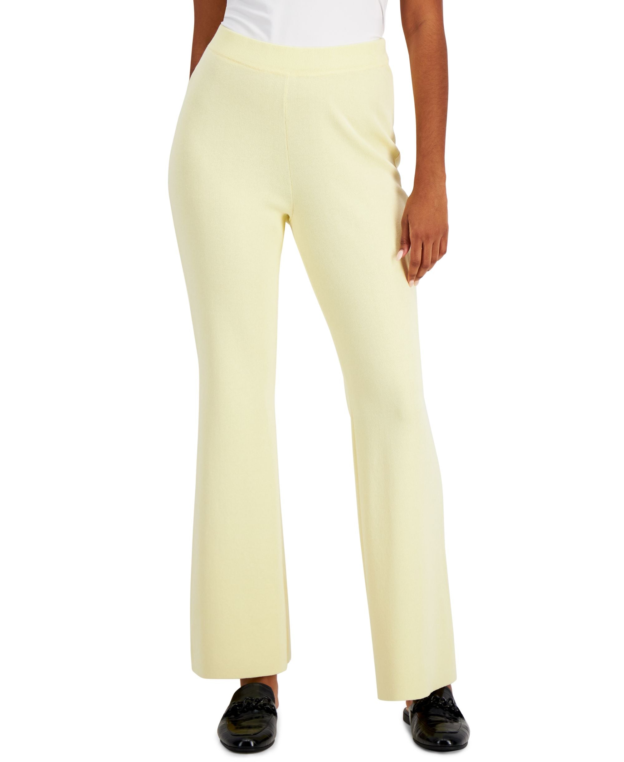 Alfani Ribbed Sweater Signature Pants