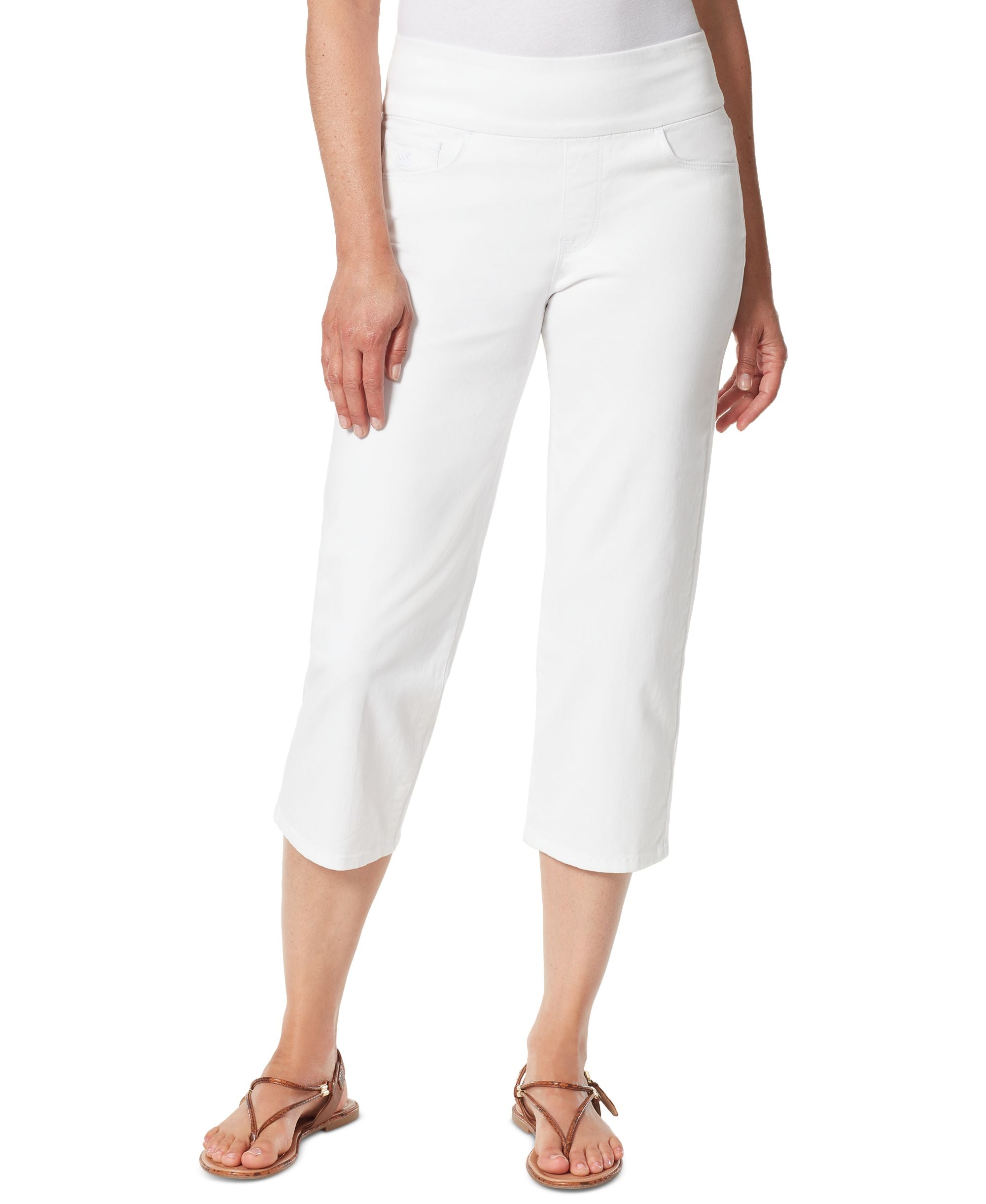 Gloria Vanderbilt Amanda Comfort-Waist Capri-Length Premium Jeans
