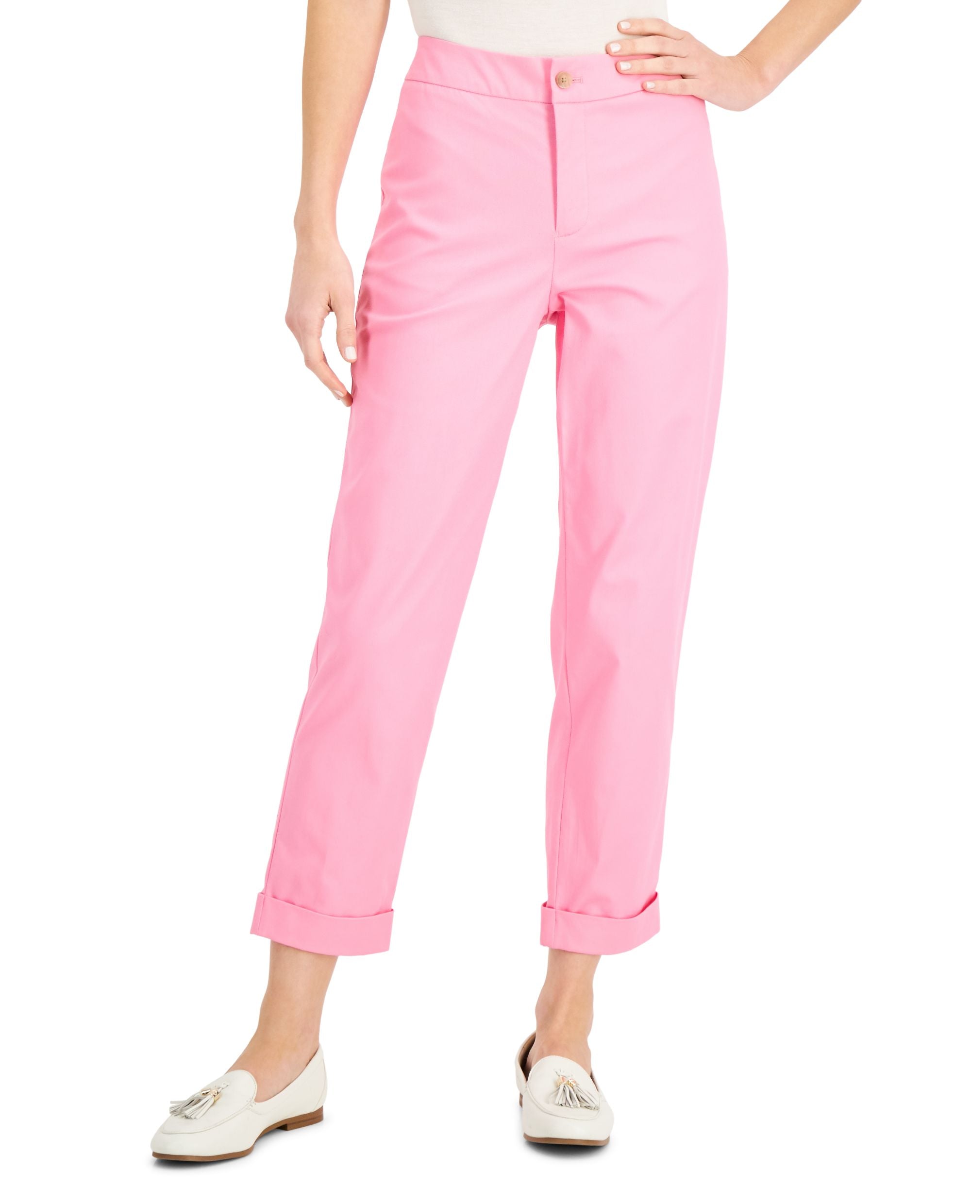 Charter Club Tummy Control Cuffed Ankle Signature Pants