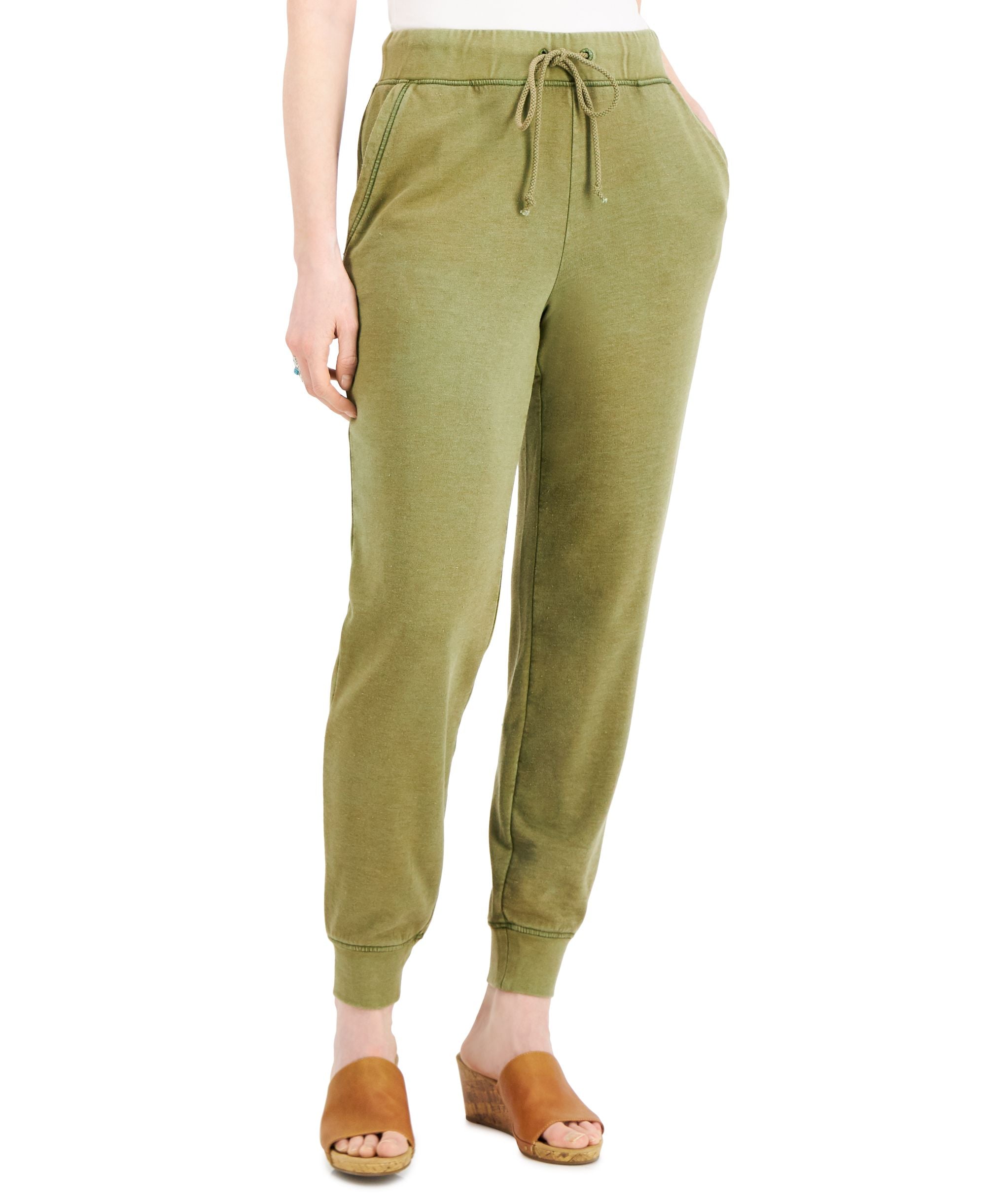 Style & Co French Terry Jogger Signature Pants
